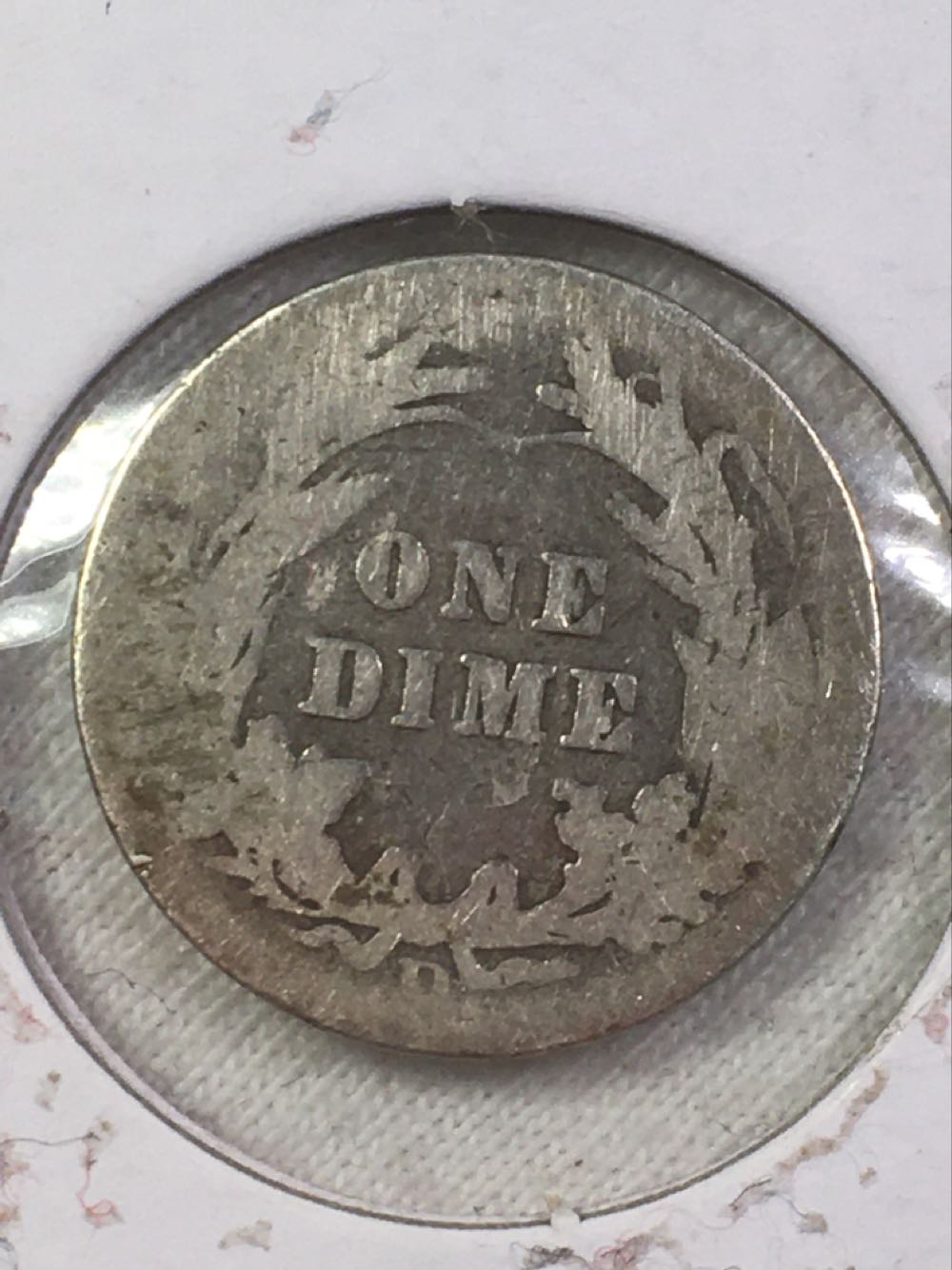 Barber Dime 1906.D  coin collectible - Main Image 2