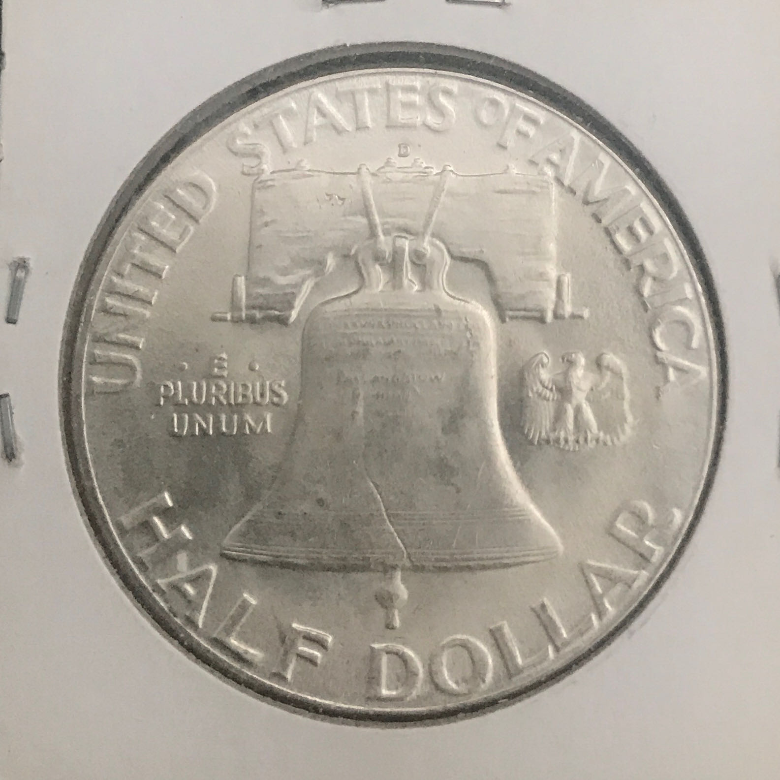 1948-D Benjamin Franklin Half Dollar  coin collectible - Main Image 2