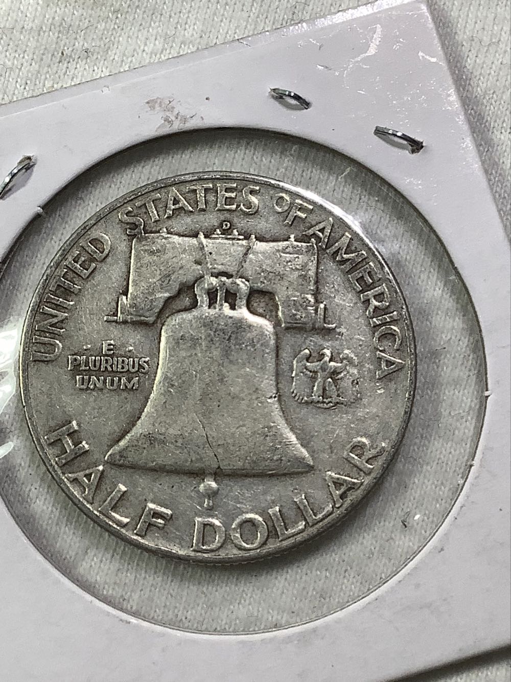 Franklin Half Dollar 1950.D  coin collectible - Main Image 2