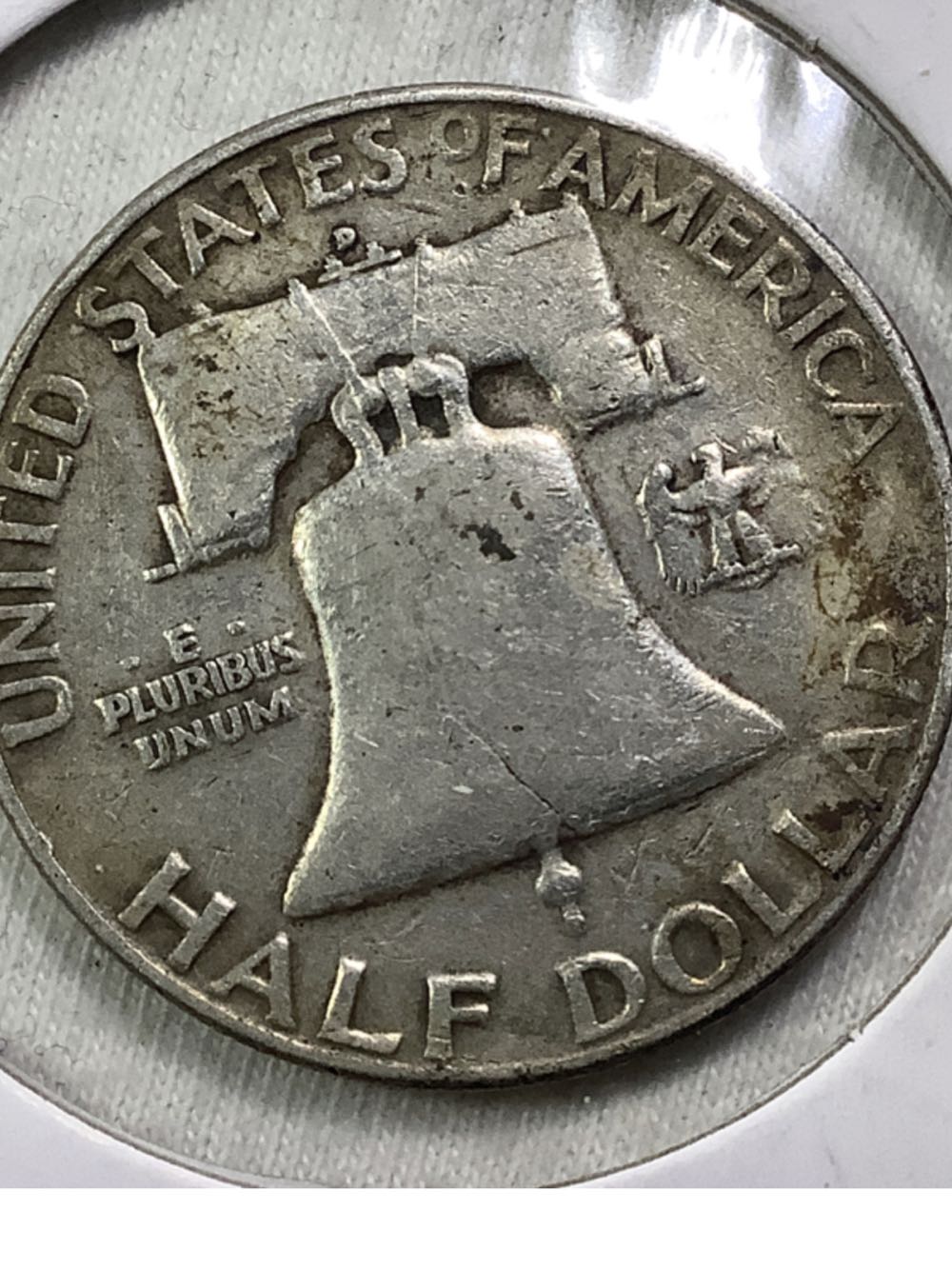 Franklin Half Dollar 1952.D  coin collectible - Main Image 2