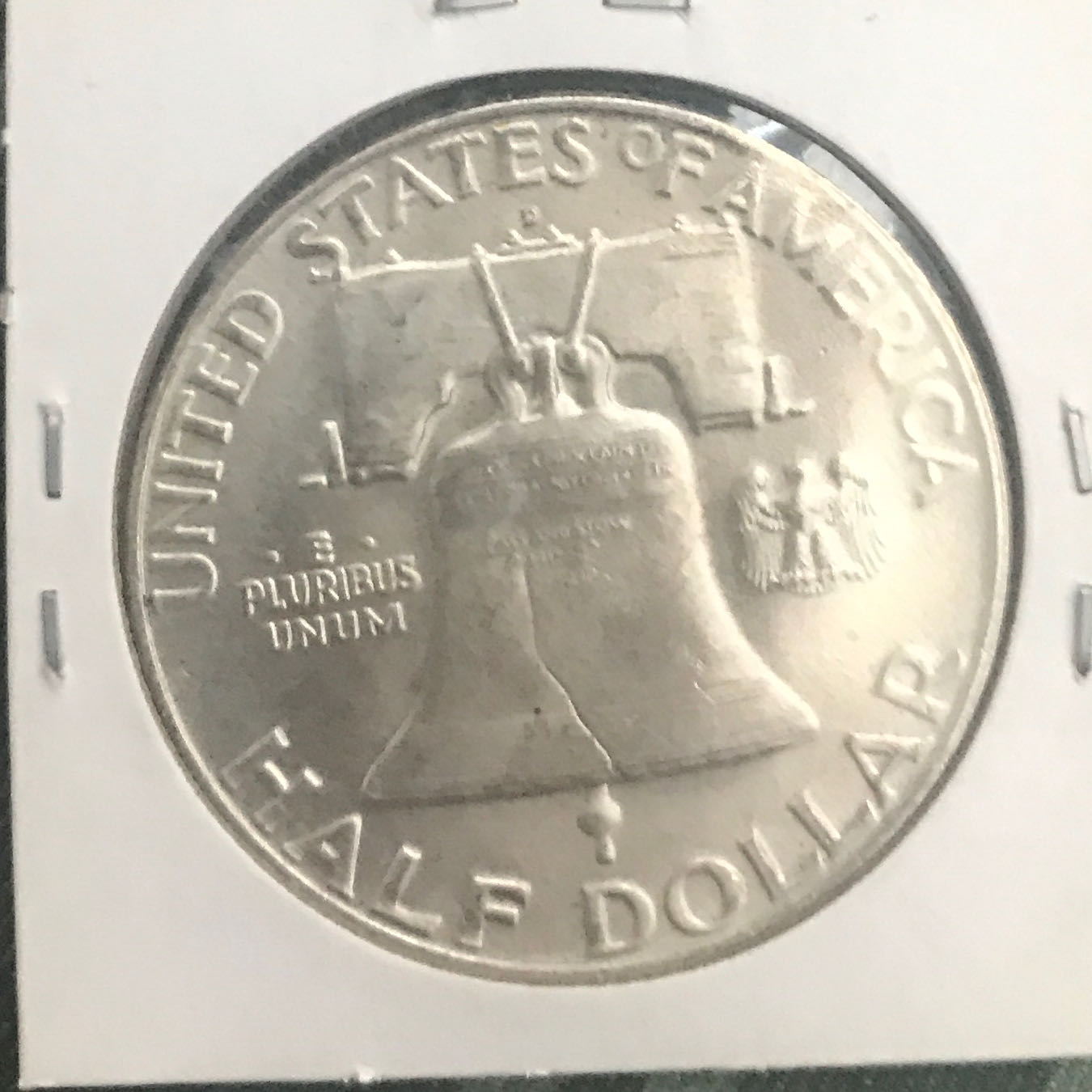 1954-D Franklin Half Dollar  coin collectible - Main Image 2