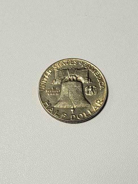 1954 Benjamin Franklin Half Dollar  coin collectible - Main Image 2
