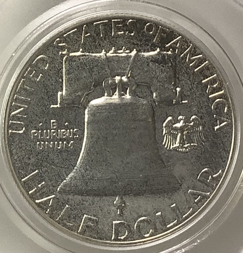 Franklin Half Dollar 1962 / Type 2  coin collectible - Main Image 2