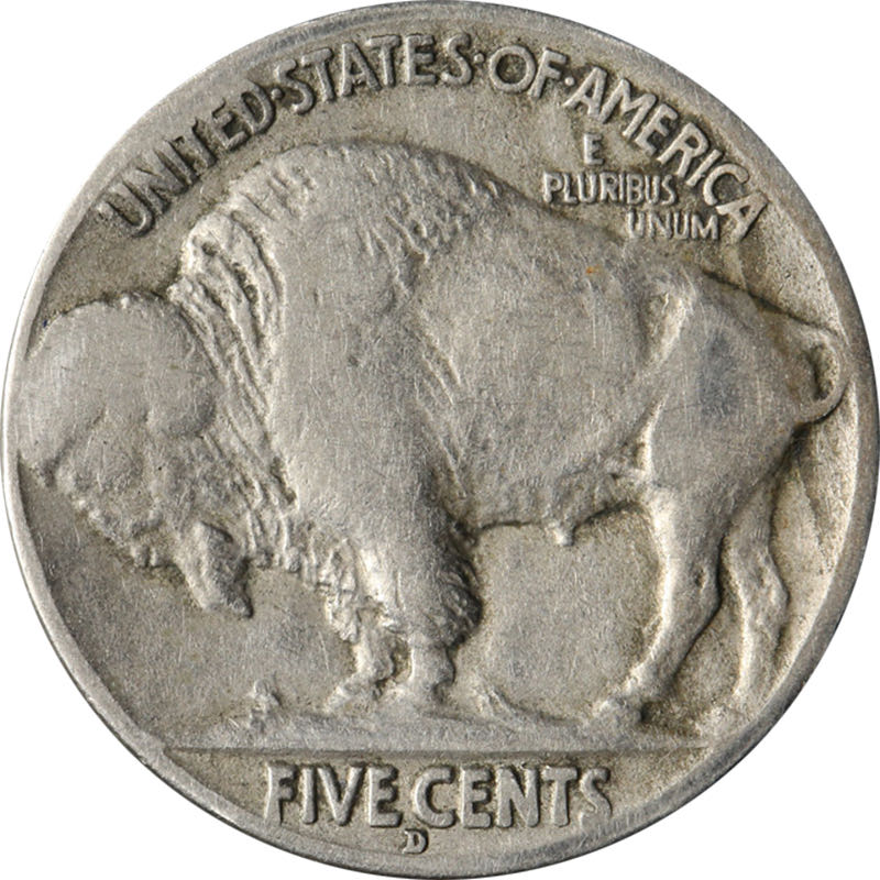 Buffalo Nickel 1913-D Type 2  coin collectible - Main Image 2
