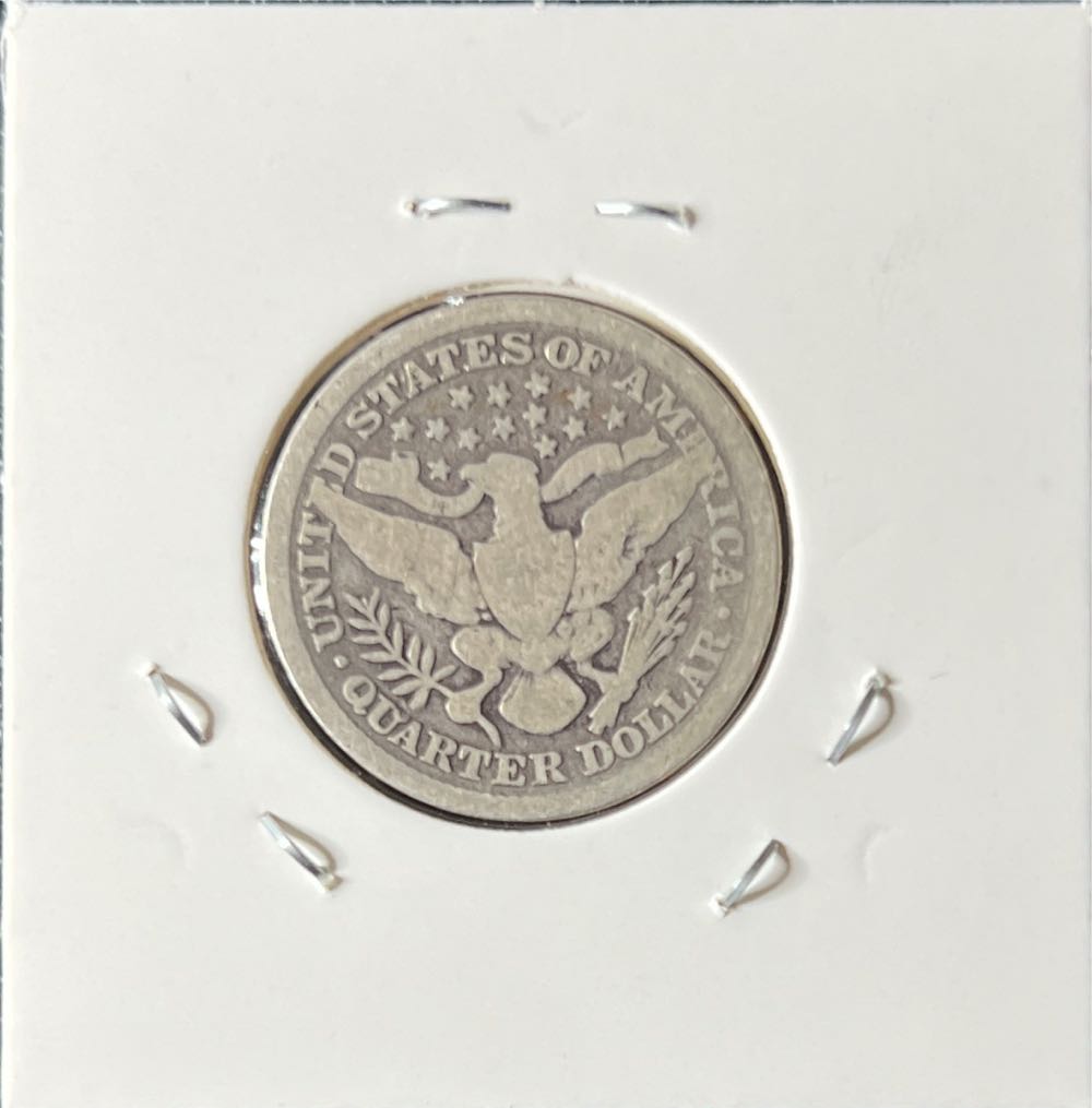 1897 Barber Quarter  coin collectible - Main Image 2