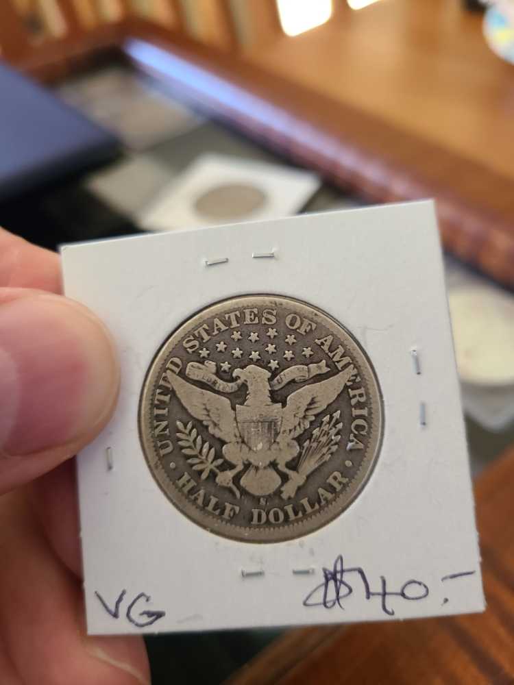 1898-S Barber Half Dollar  coin collectible - Main Image 2