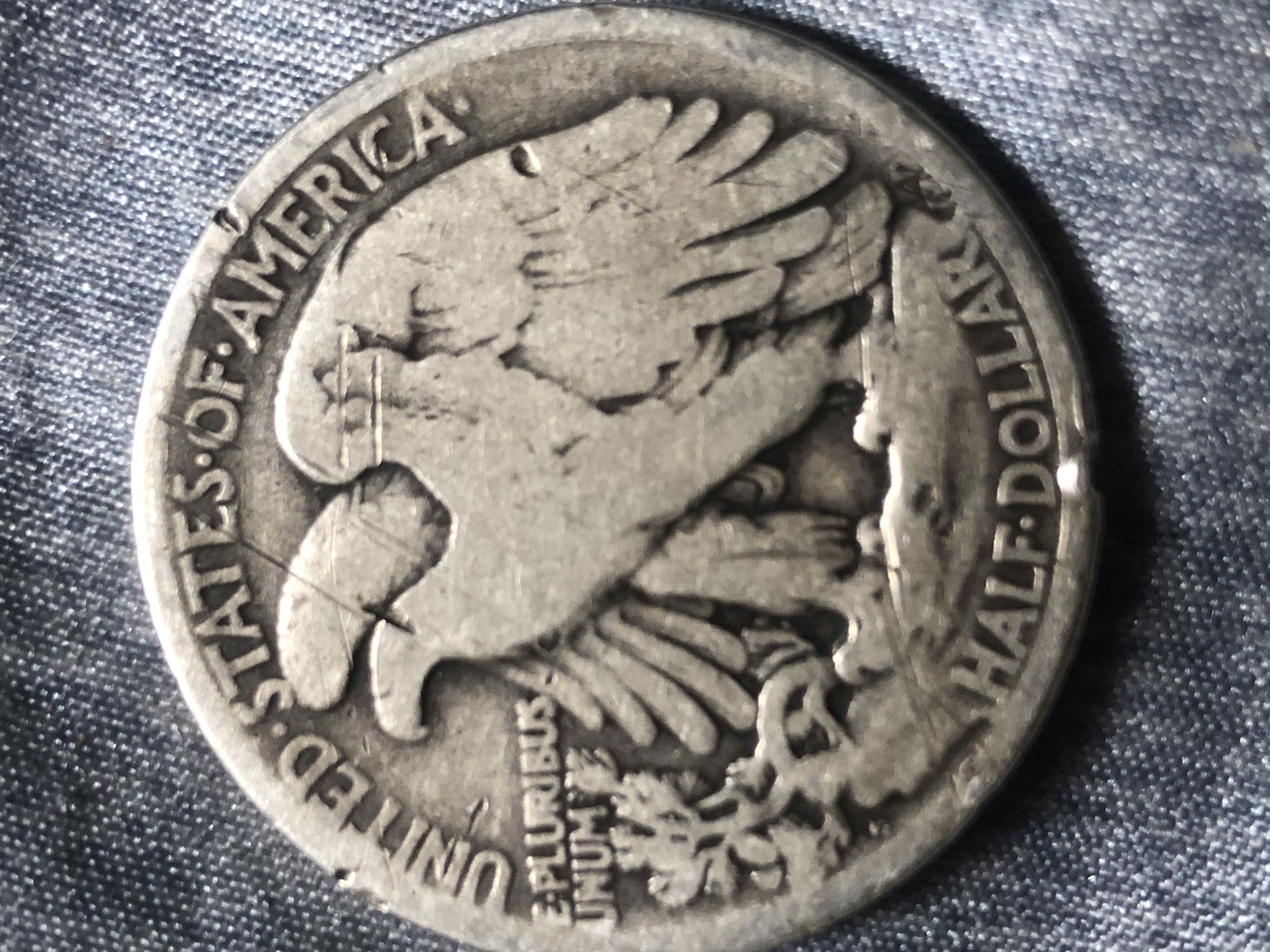 1920 Liberty Walking Half Dollar  coin collectible - Main Image 2