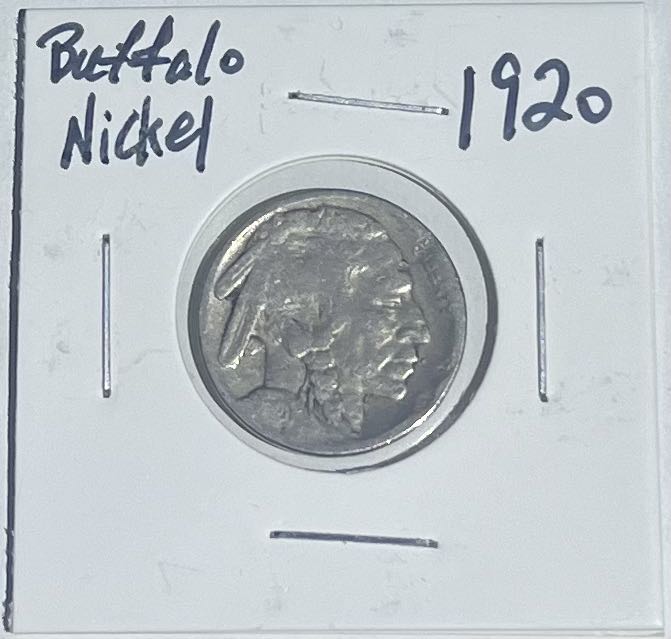 Buffalo Nickel 1920  coin collectible - Main Image 4