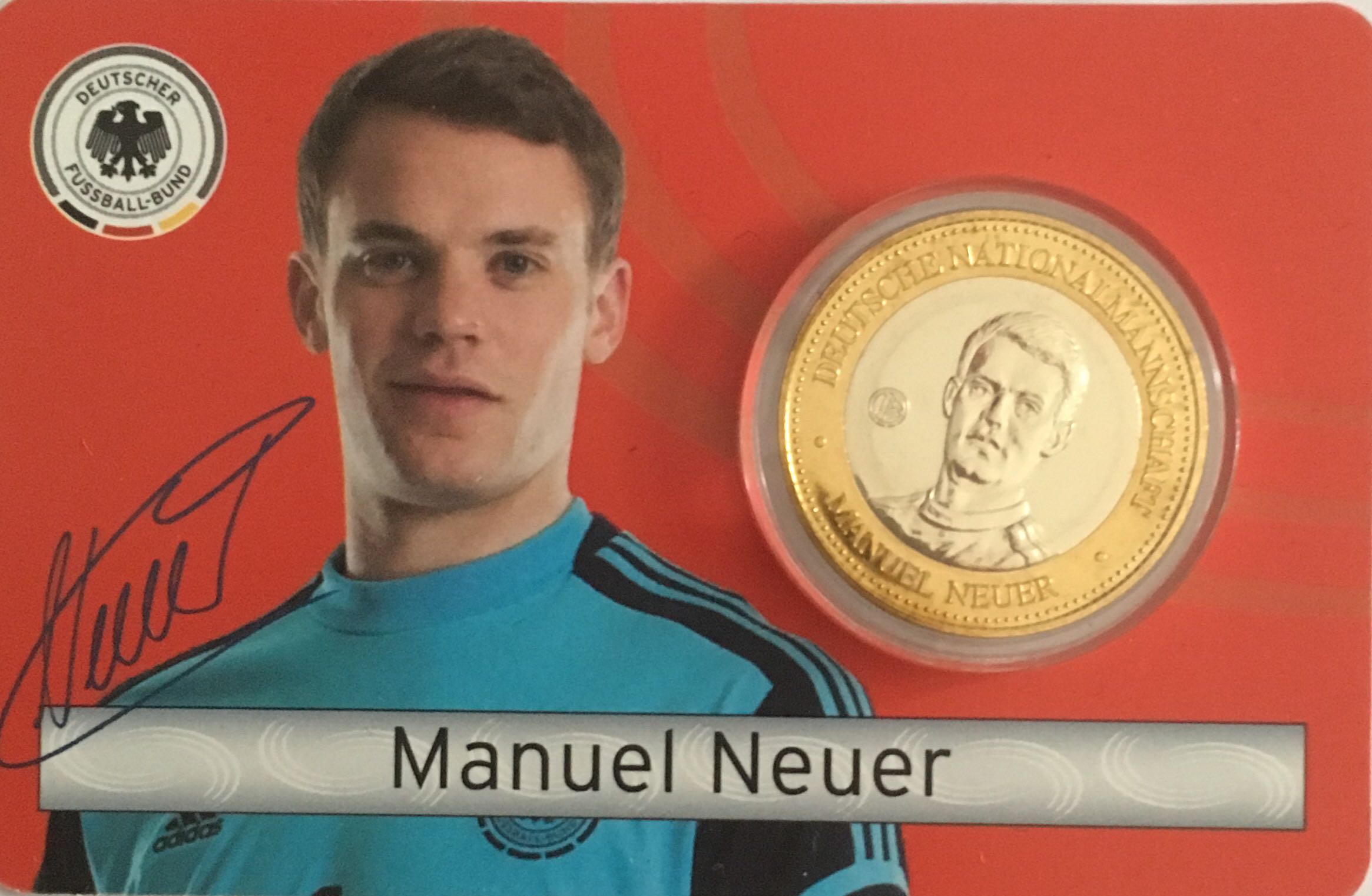 Manuel Neuer  coin collectible [Barcode 1175600105] - Main Image 1