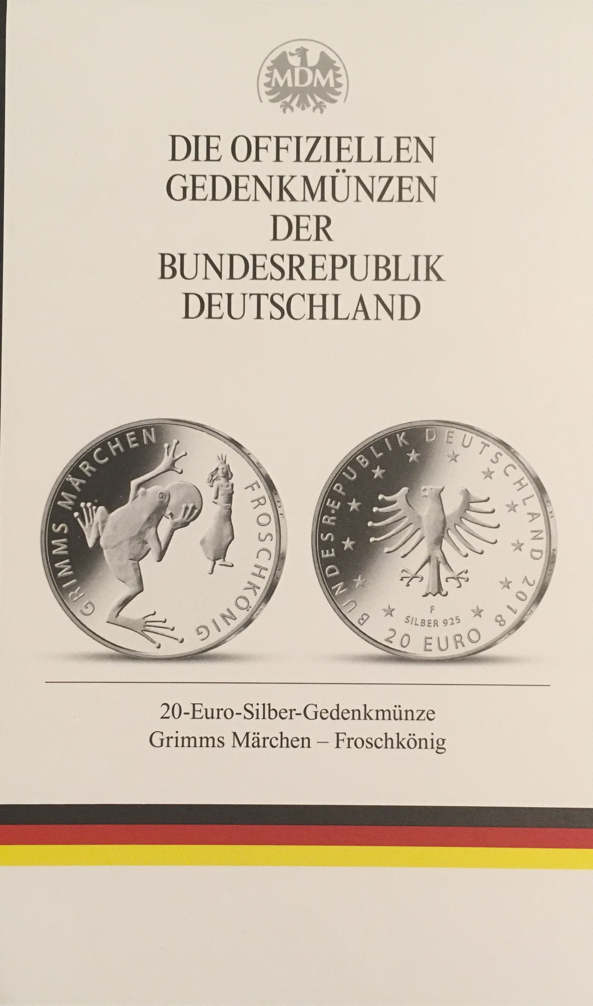 Grimms Märchen - Froschkönig  coin collectible - Main Image 2