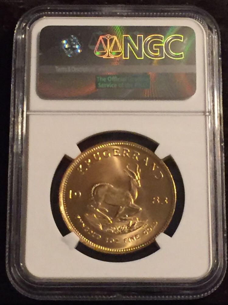 1983 Krugerrand  coin collectible - Main Image 2