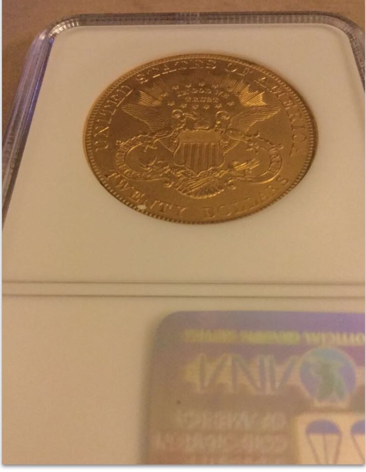 1904 Double Eagle   coin collectible - Main Image 2