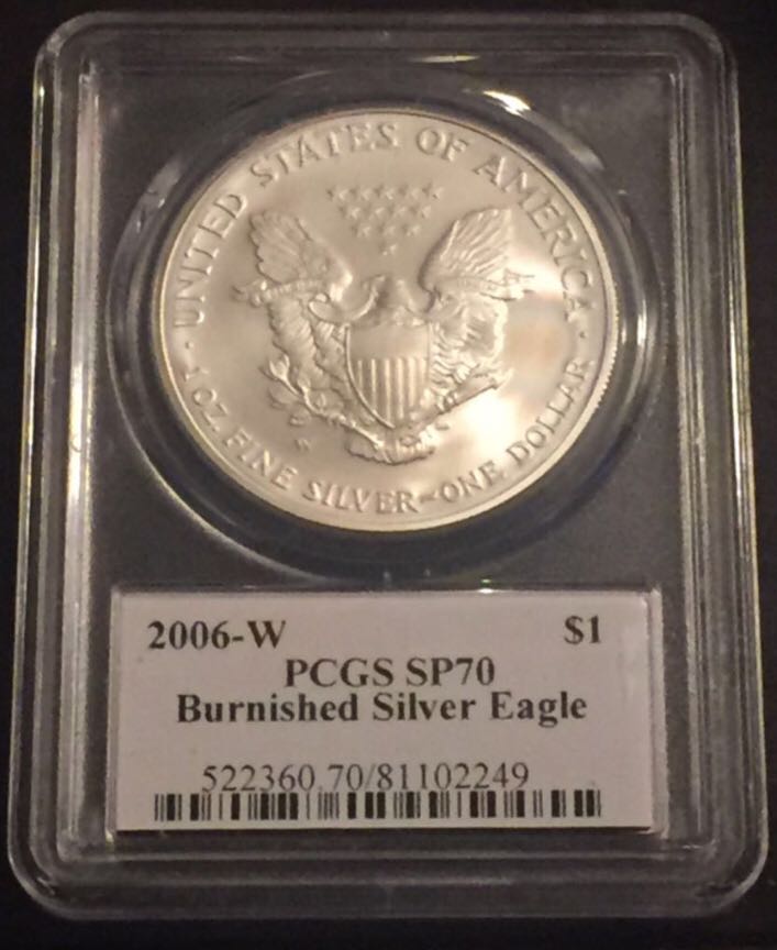 2006 W American Eagle   coin collectible - Main Image 2