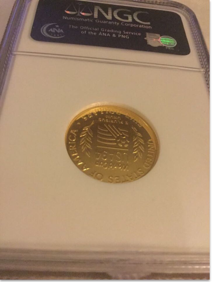 1994 World Cup  coin collectible - Main Image 2