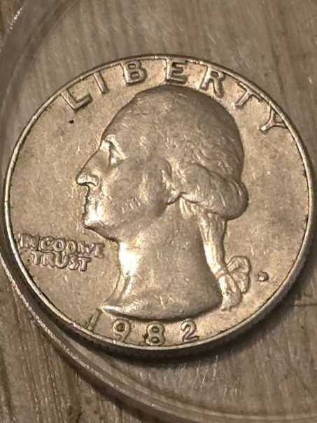 1982 Quarter D  coin collectible - Main Image 2