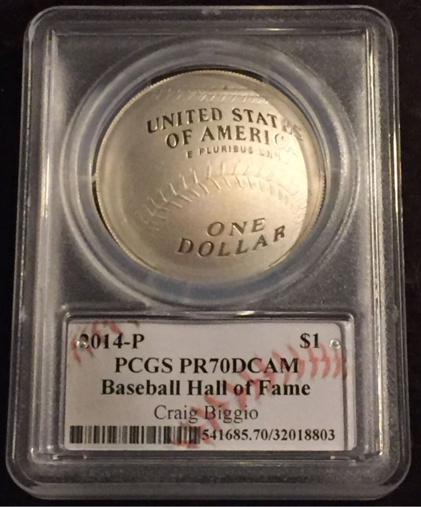 2014 P Craig Biggio  coin collectible - Main Image 2