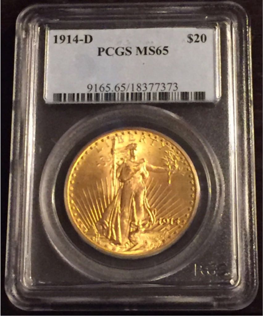 1914 D Saint Gaudens  coin collectible - Main Image 1
