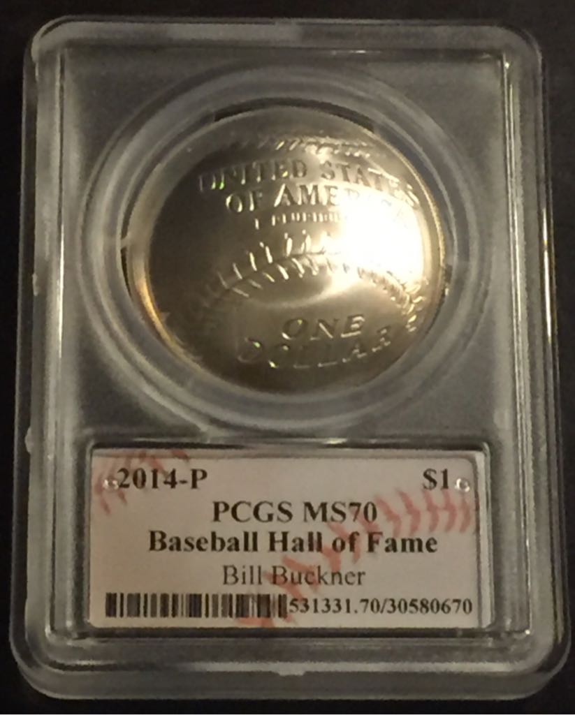 2014 P Bill Buckner  coin collectible - Main Image 2