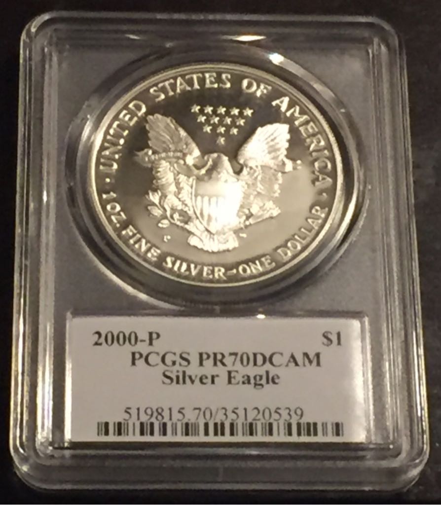 American Eagle 2000 P  coin collectible - Main Image 2