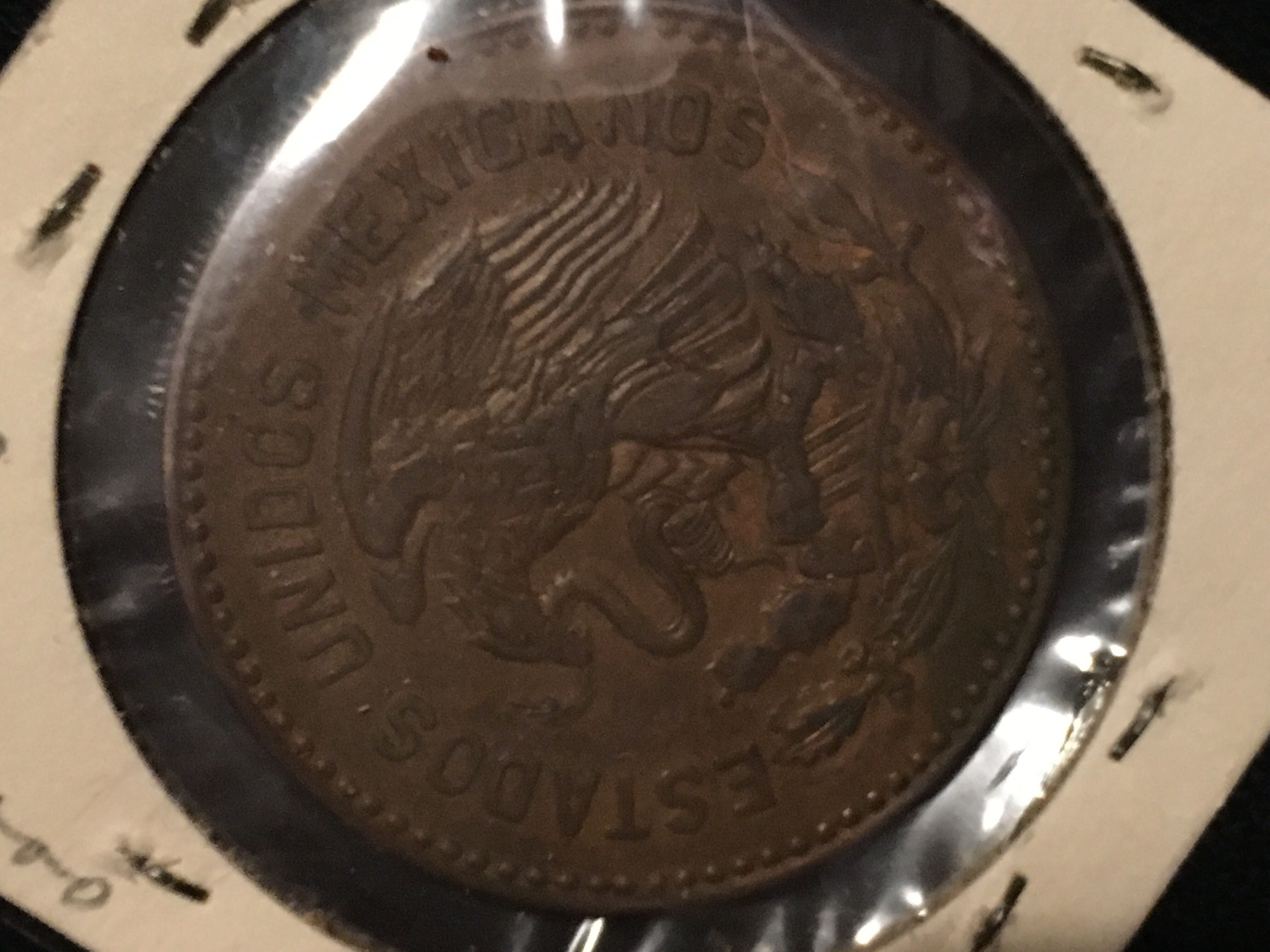 1957 50 Centavos Au  coin collectible - Main Image 2