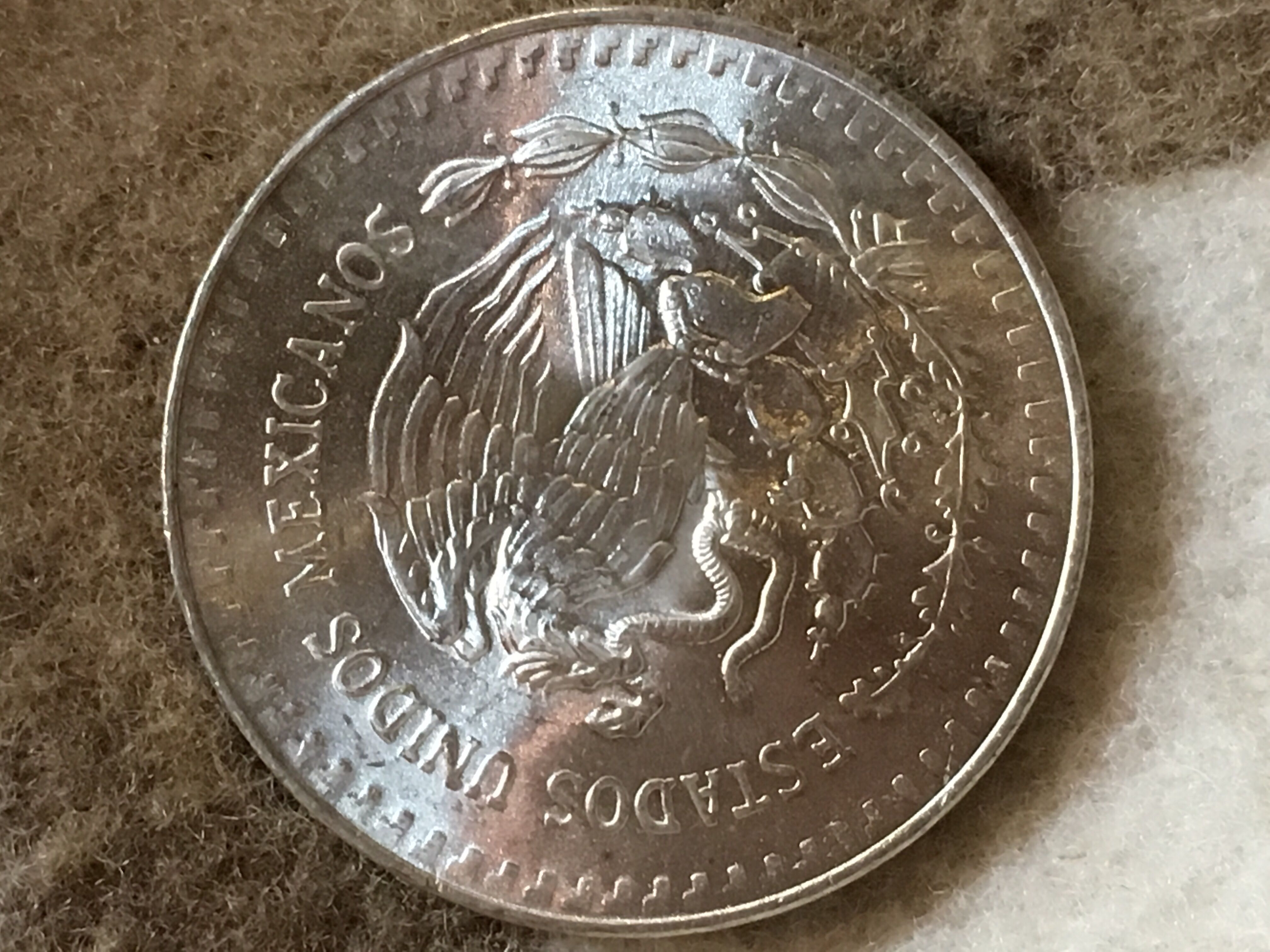 1986 1 Onza  coin collectible - Main Image 2