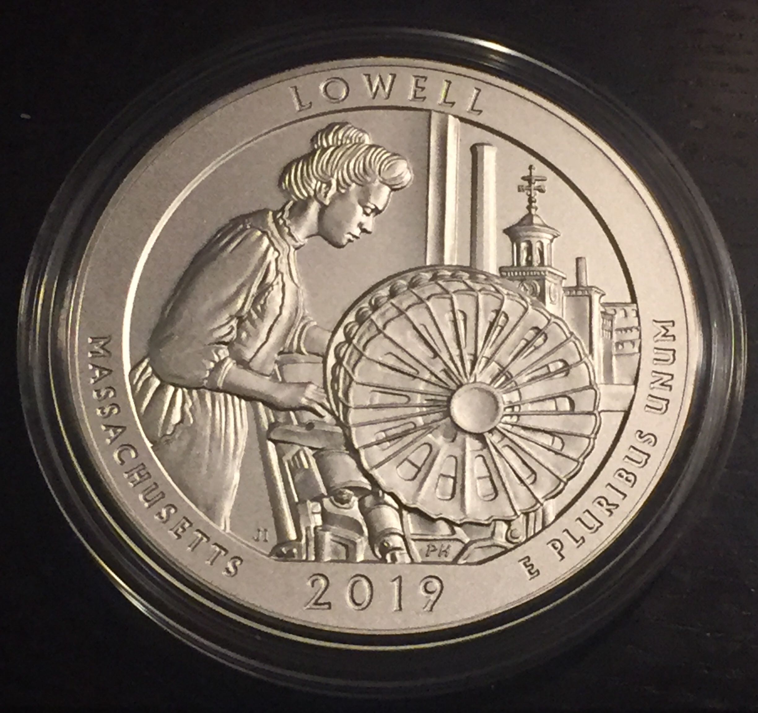 Lowell National Historical Park Quarter  coin collectible - Main Image 2