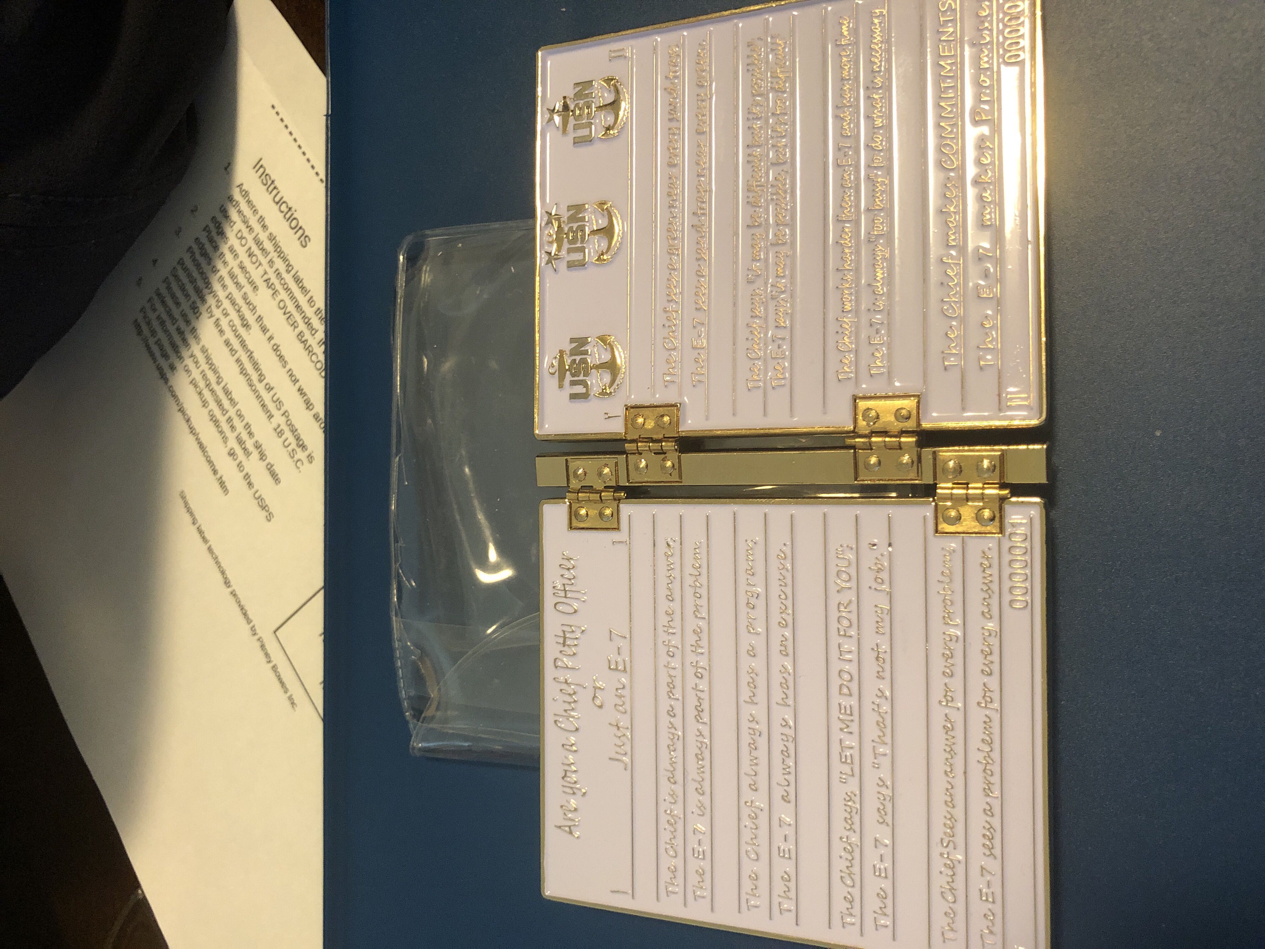 Green Charge Book CPO Coin  coin collectible - Main Image 2