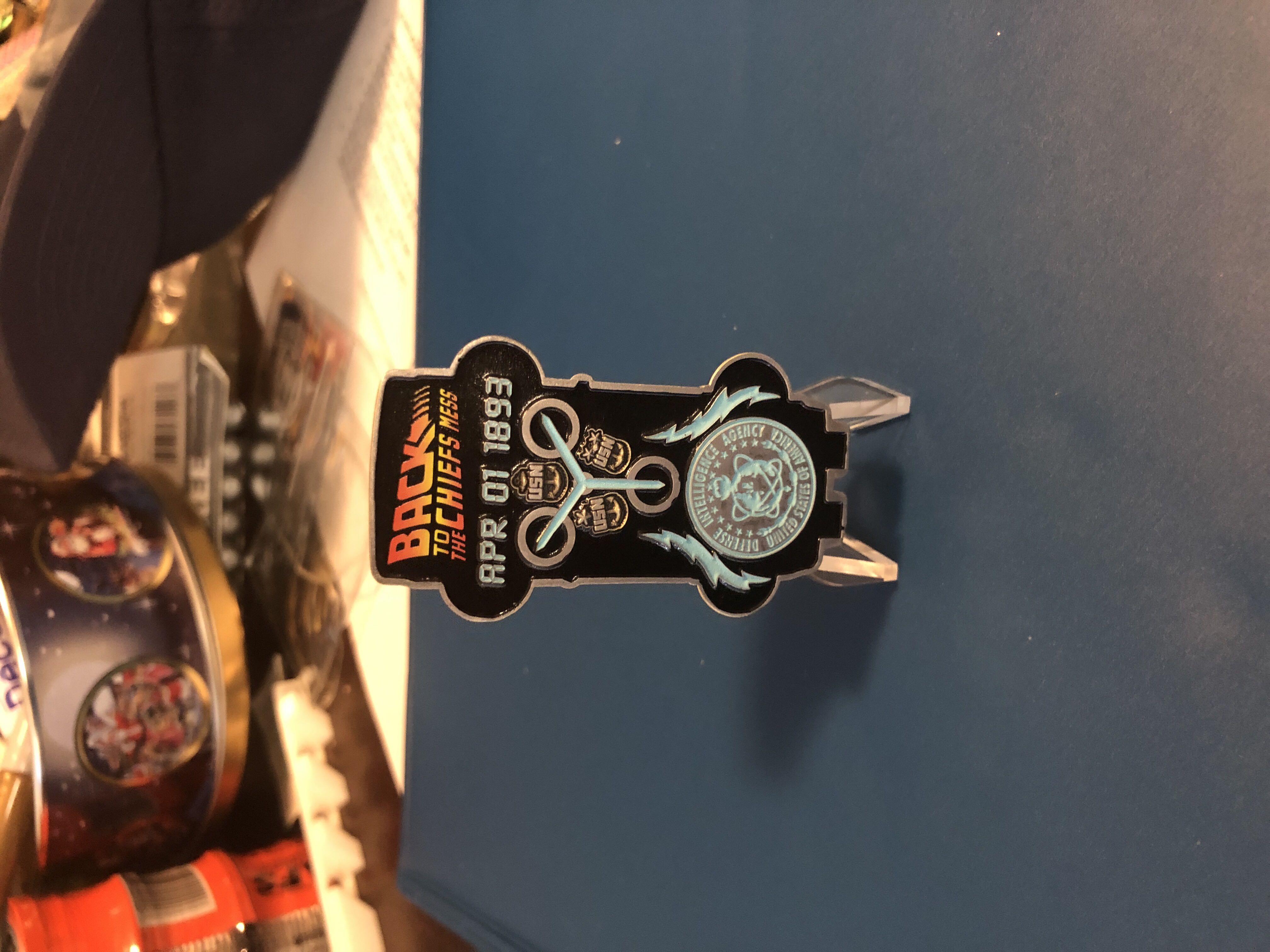 BTTF Delorean CPO Coin  coin collectible - Main Image 2