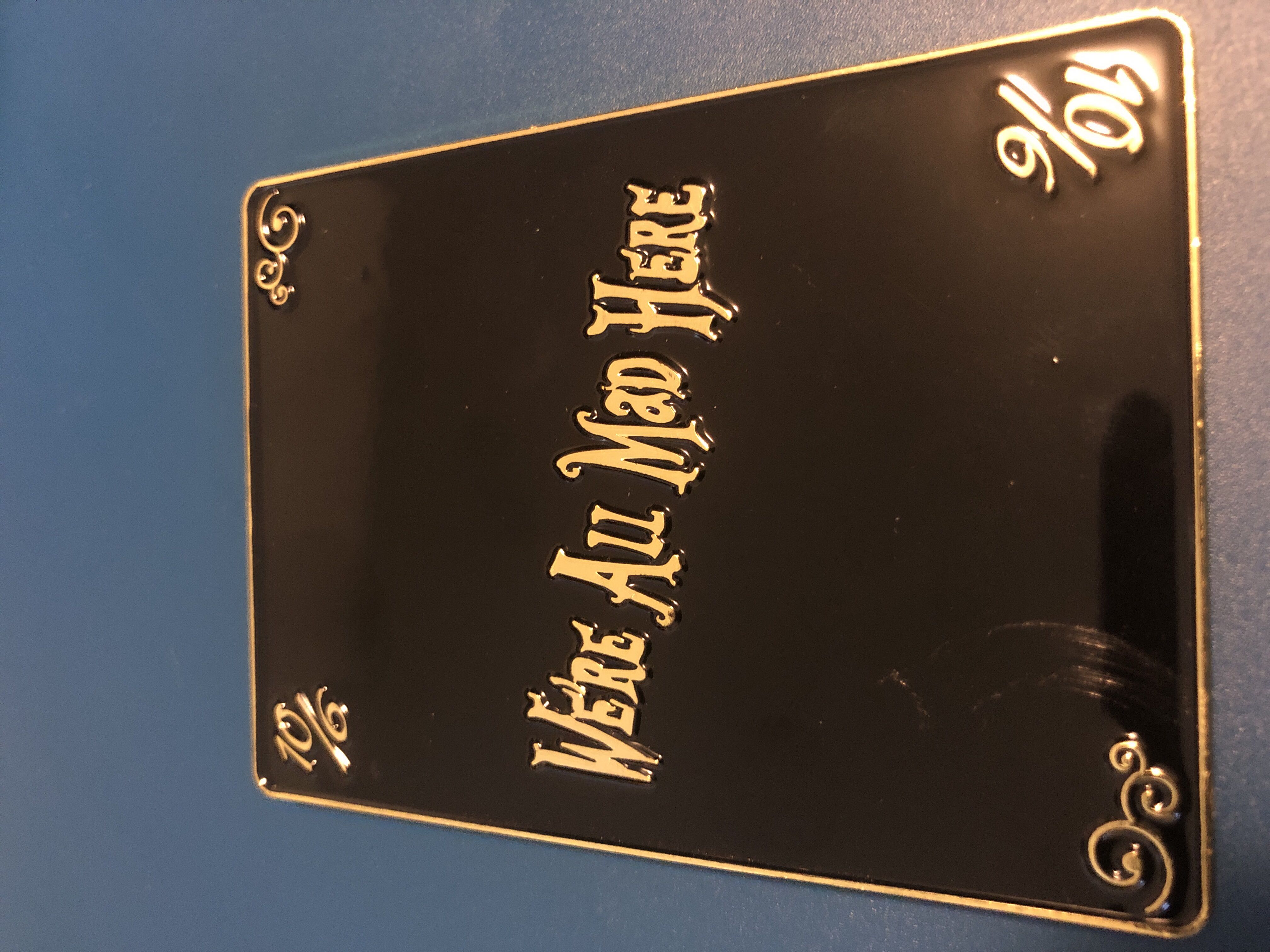 Cheshire Cat Card Coin  coin collectible - Main Image 2