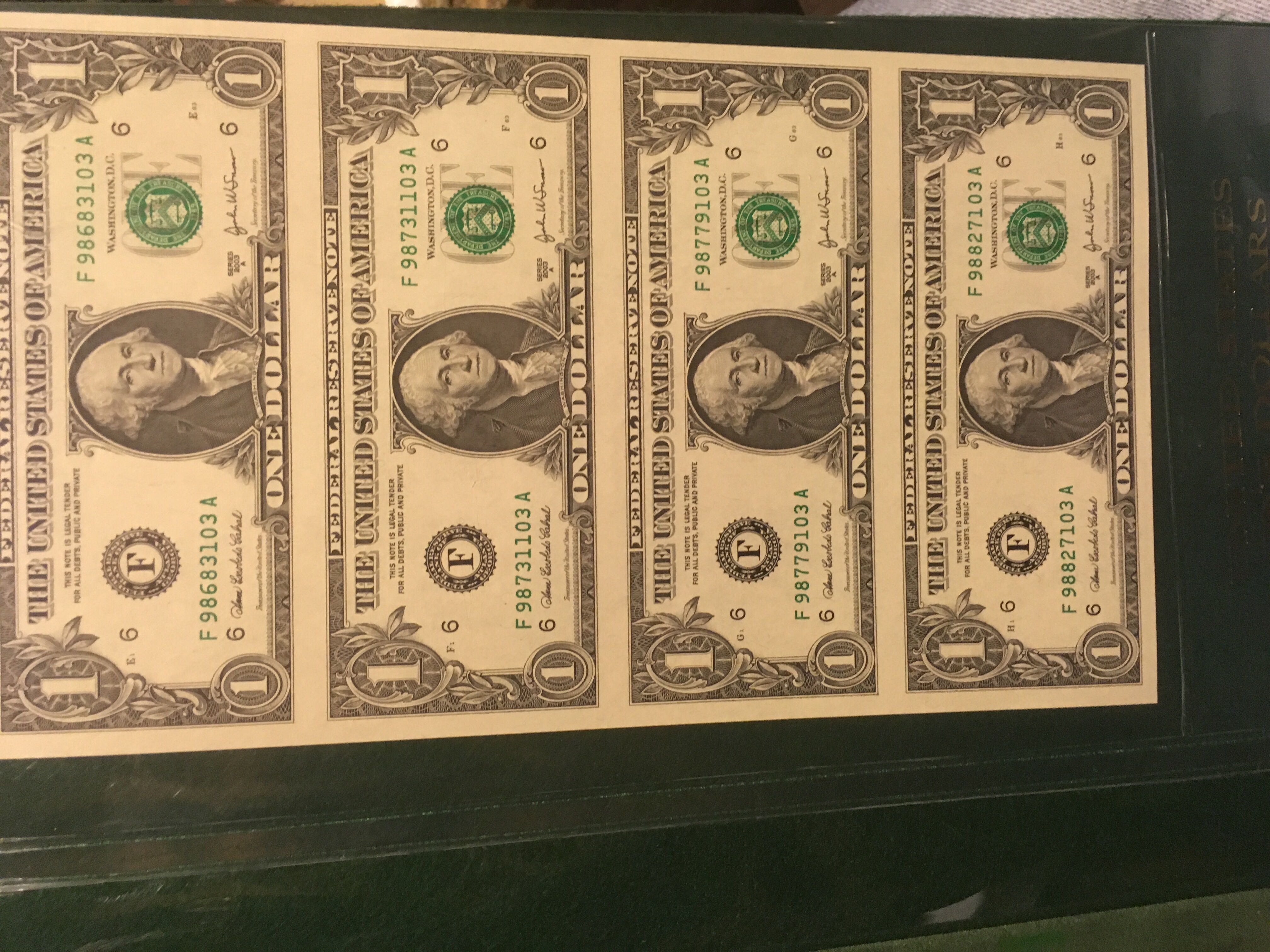 World Reserve Book Of Bills 2003   coin collectible - Main Image 2