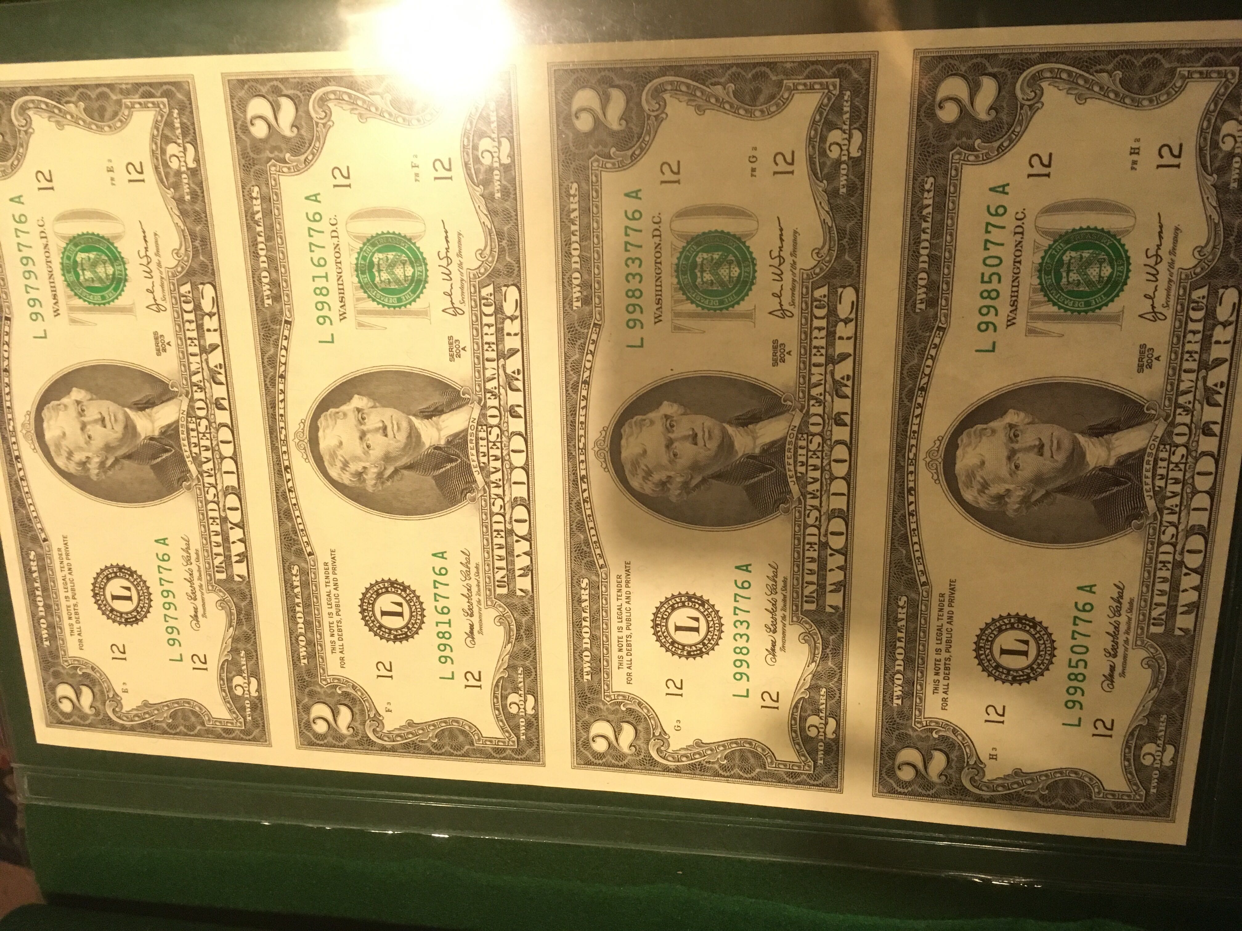 World Reserve Book Of Bills 2003   coin collectible - Main Image 3