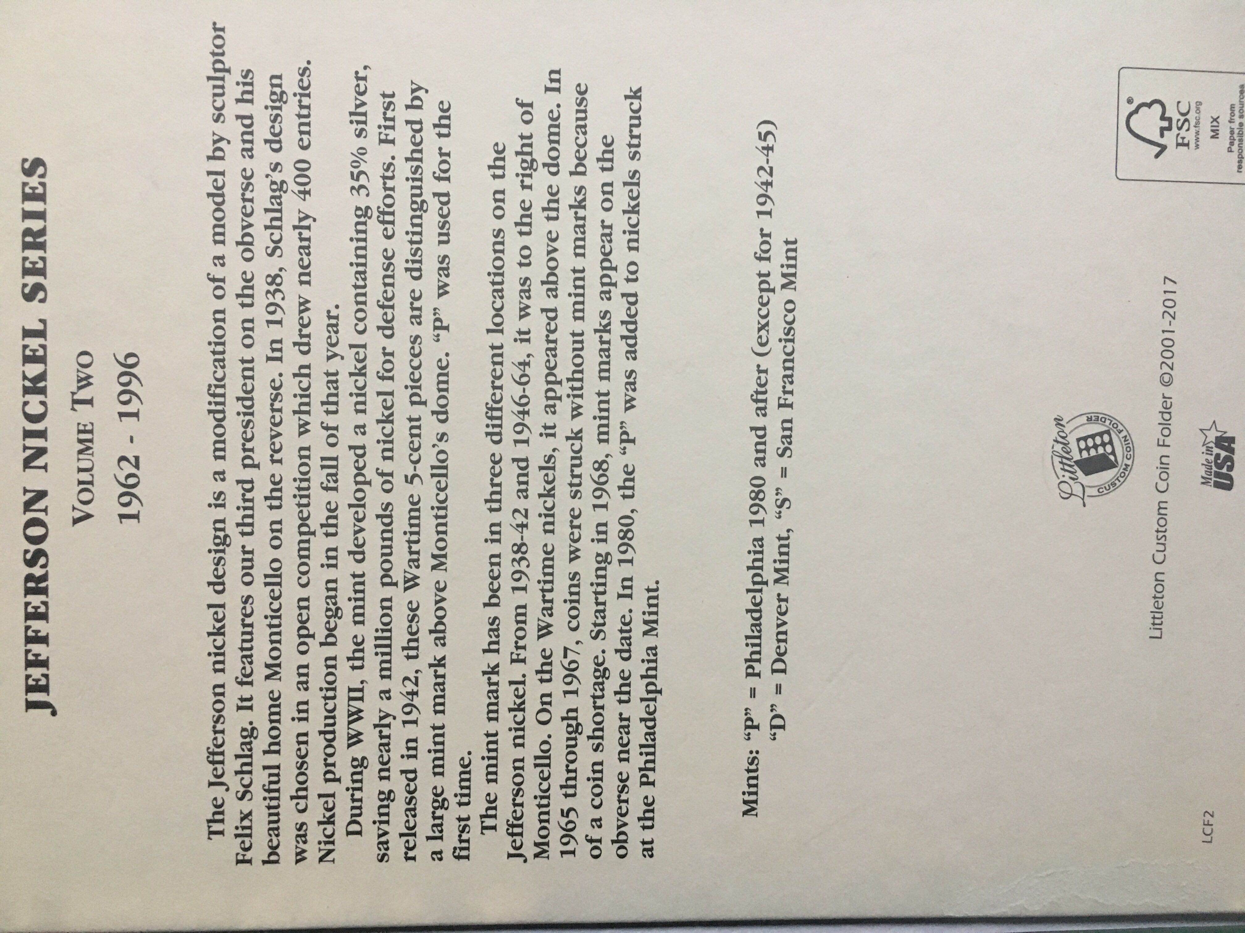 Jefferson Extra  coin collectible - Main Image 3