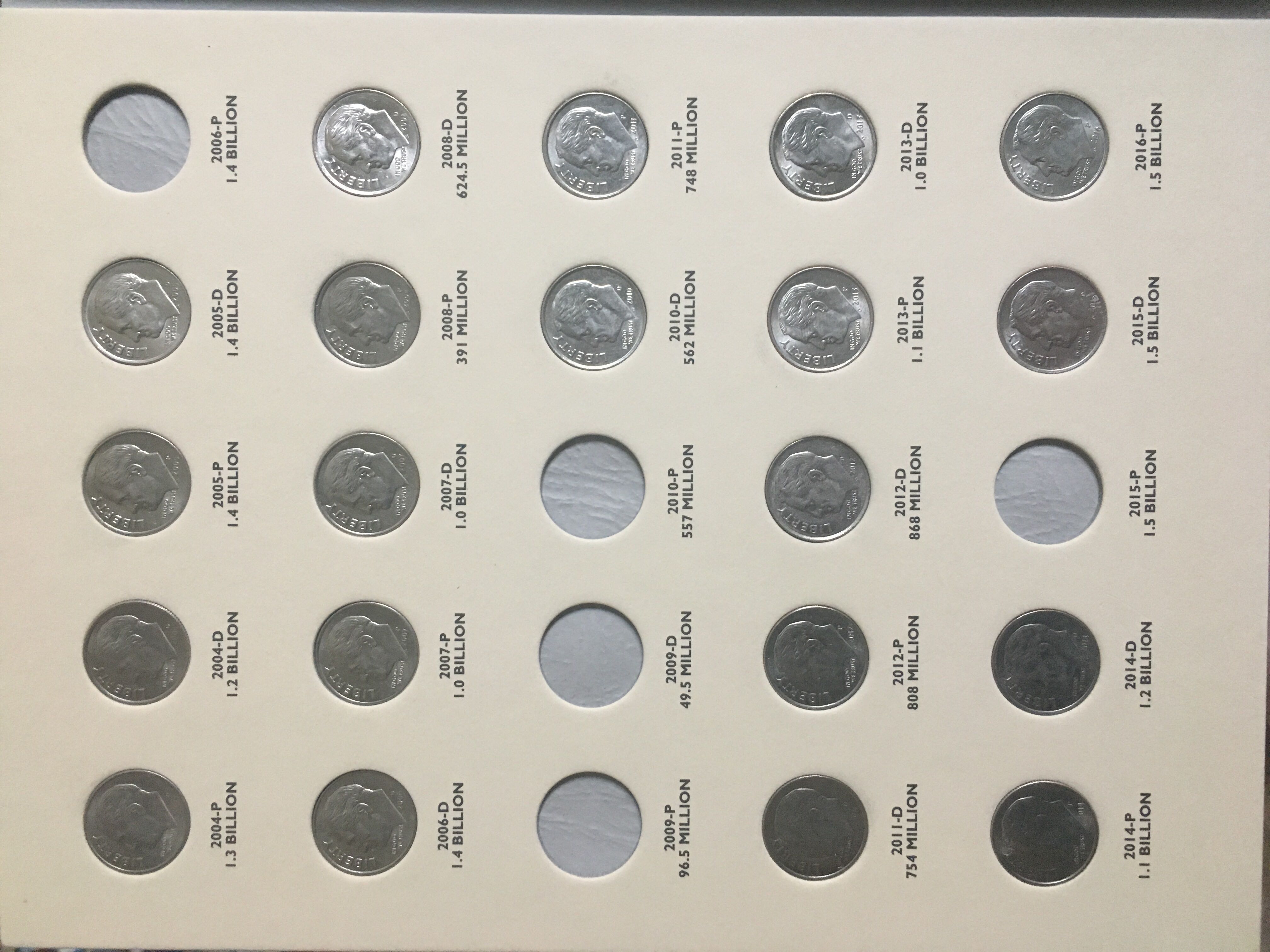 Roosevelt Dimes Volume 3 2004-  coin collectible [Barcode 9781930848801] - Main Image 2