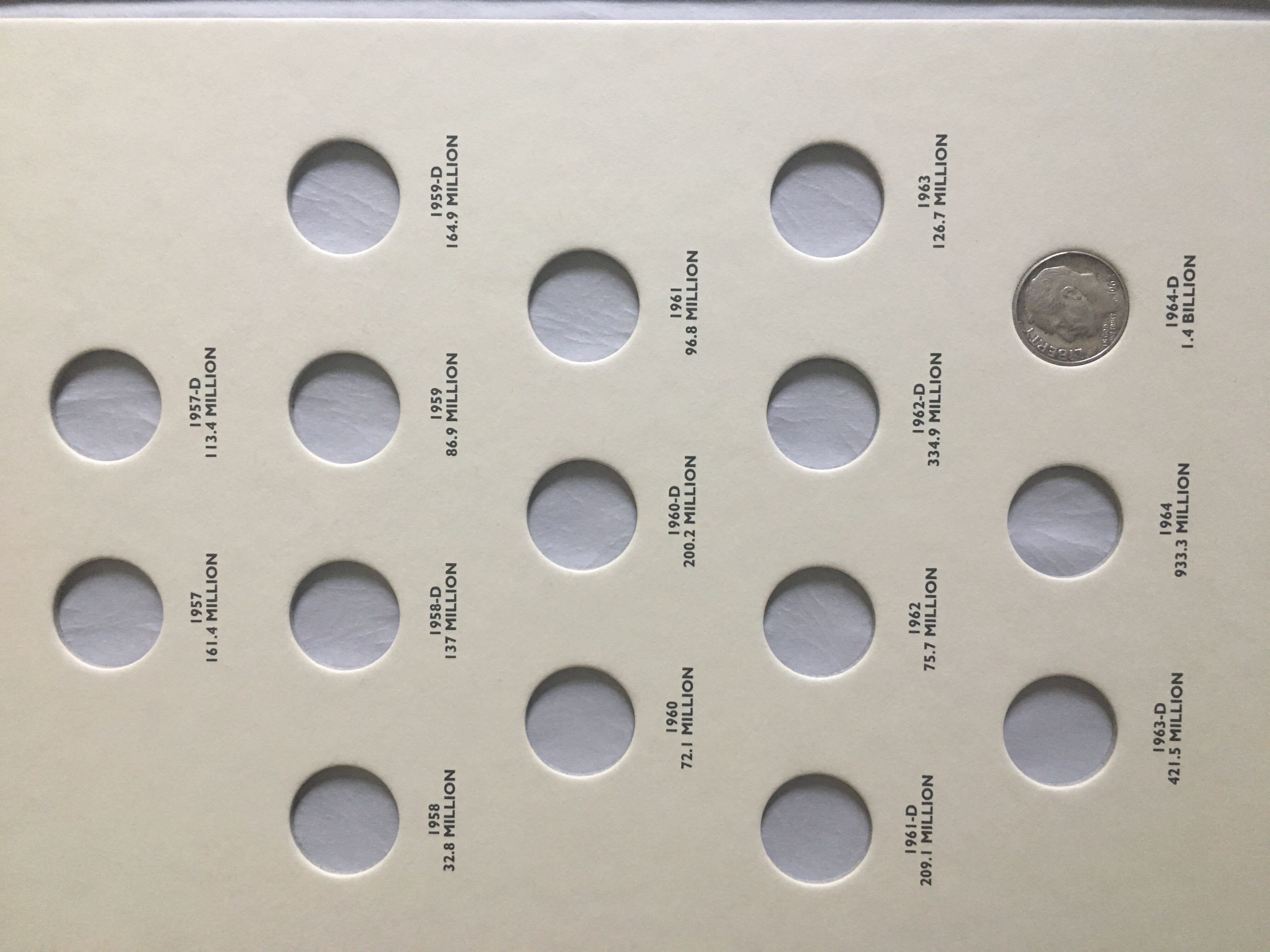 Roosevelt Dimes Volume 1 1946-1964  coin collectible [Barcode 9781930848139] - Main Image 4