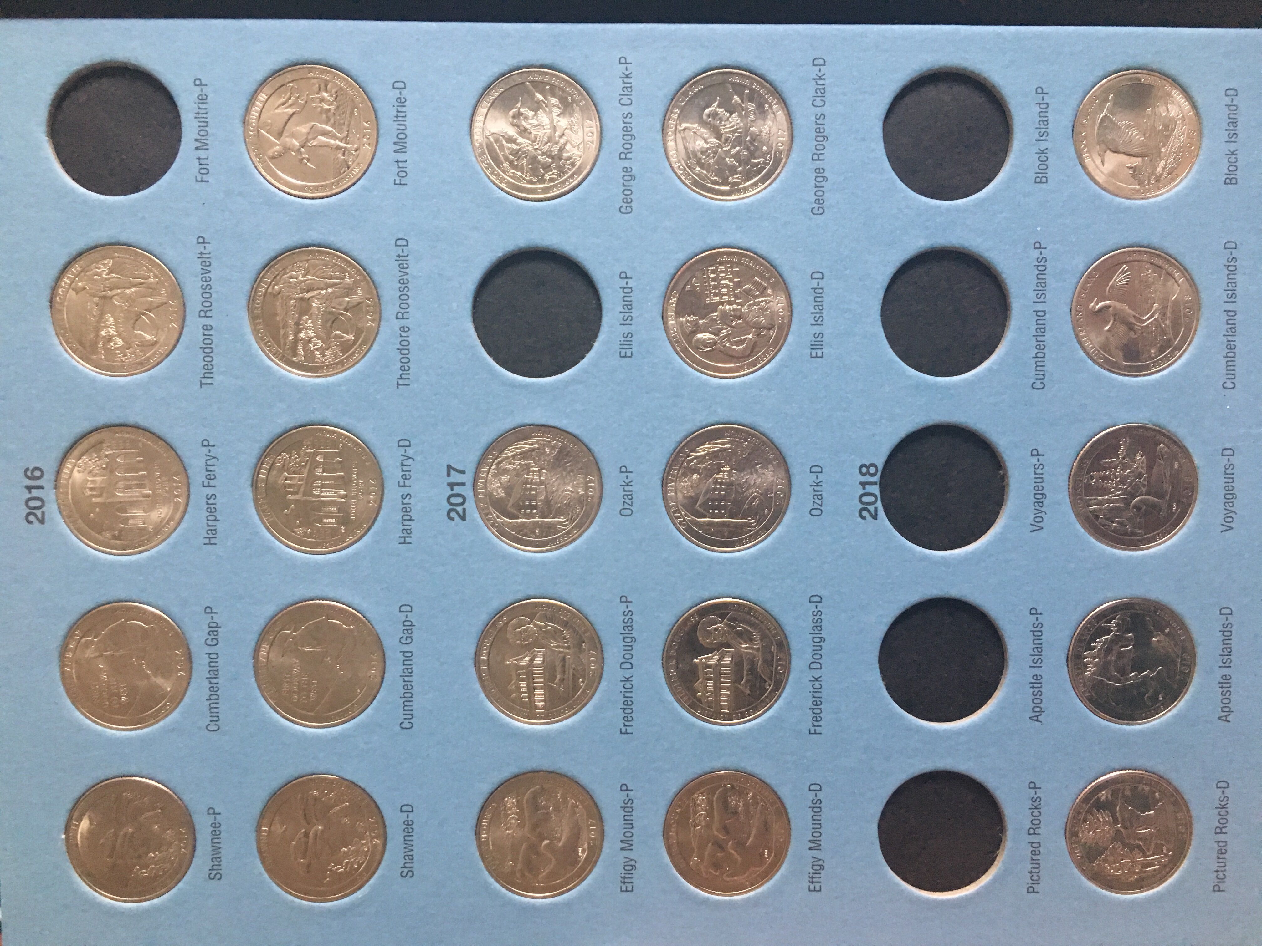 National Park Quarters Folder Deluxe Edition 2010-2021  coin collectible [Barcode 9780794828752] - Main Image 3