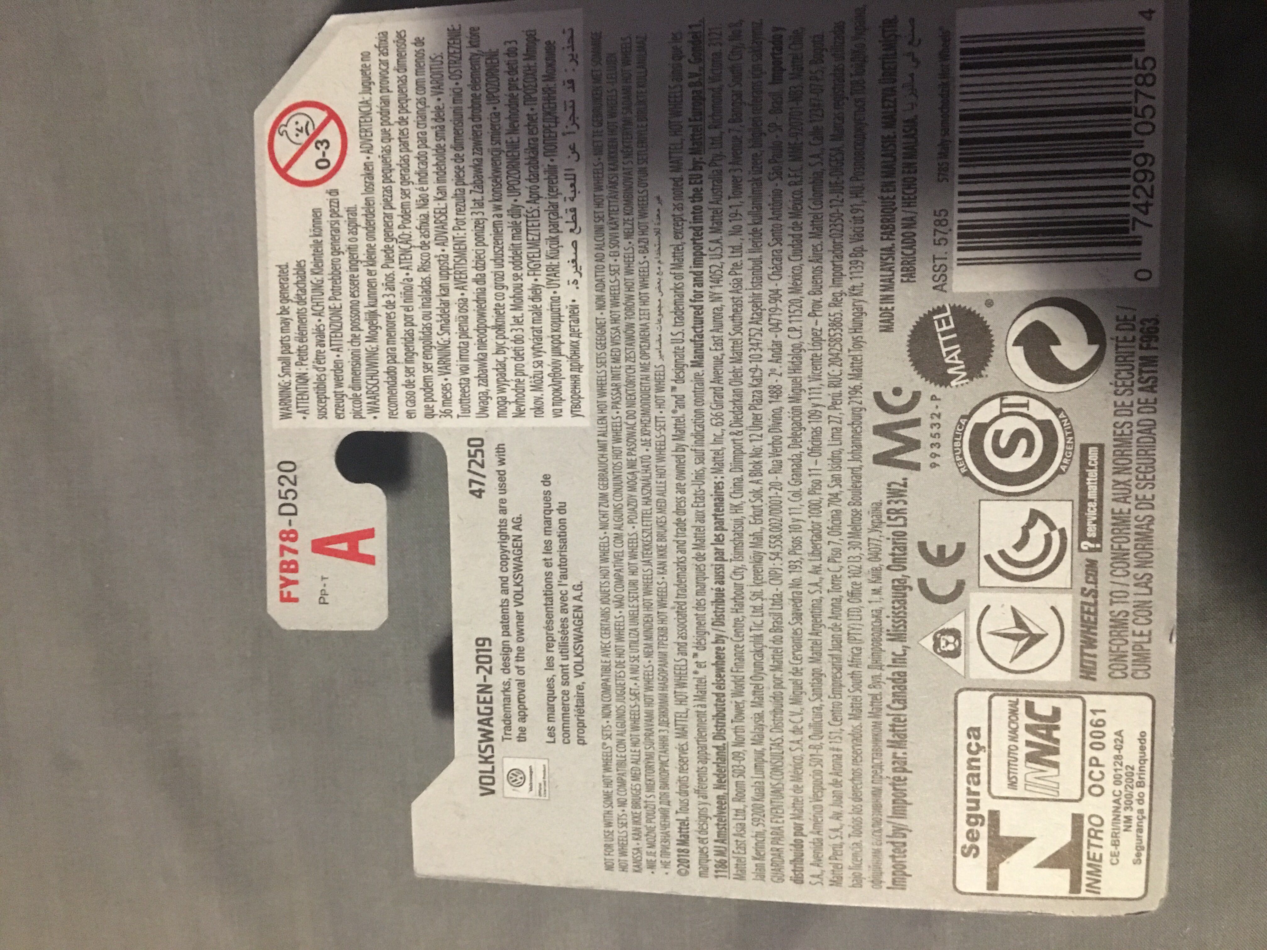 49 Volkswagen Beetle Pickup  coin collectible [Barcode 074299057854] - Main Image 2