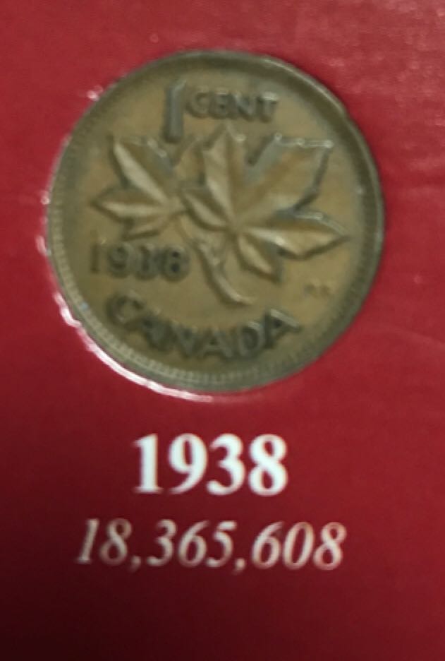 1937 Canadian Penny