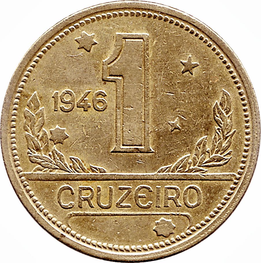 Brazil (1945) - 1 Cruzeiro [Cr$]  coin collectible - Main Image 2