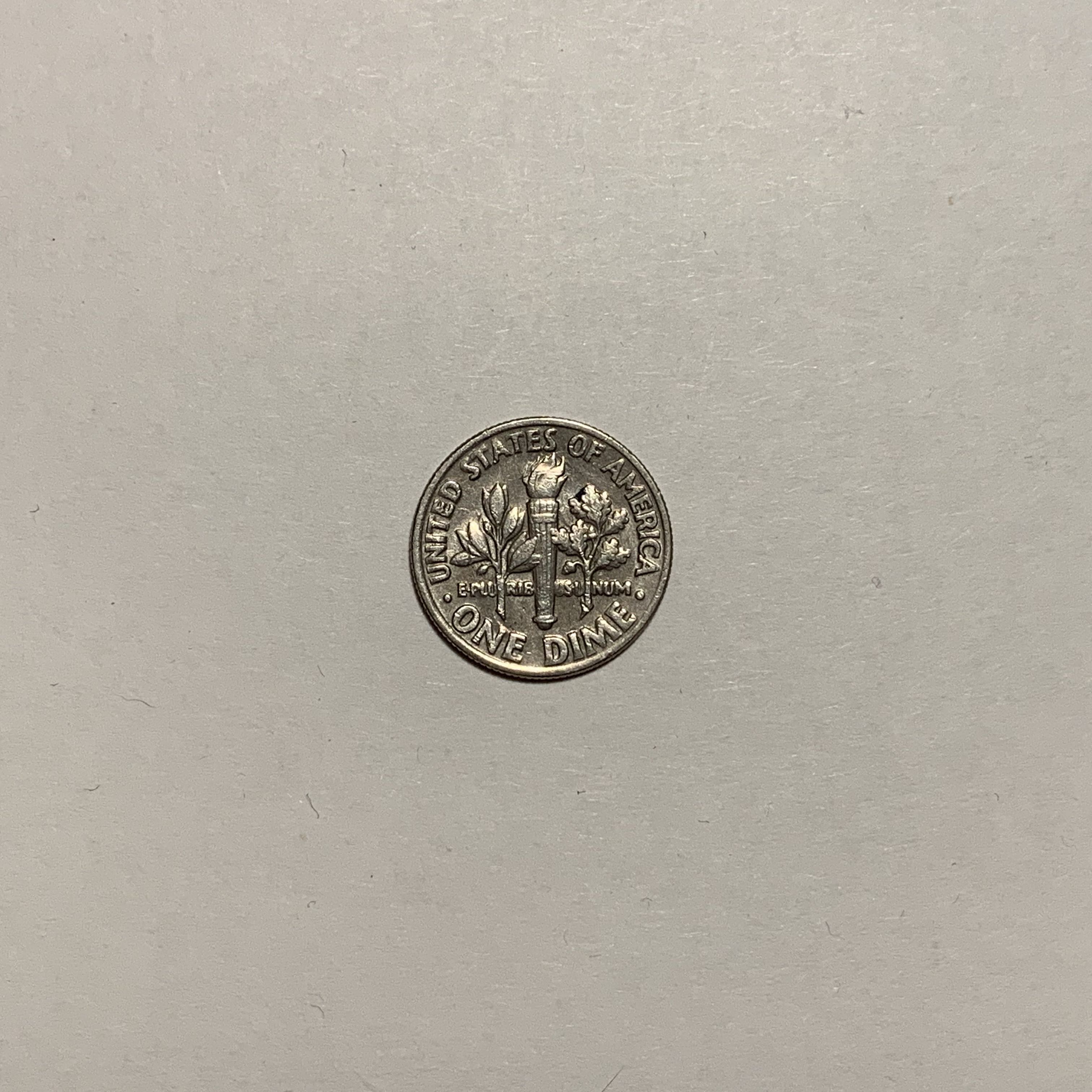 One Dime (P)  coin collectible - Main Image 2