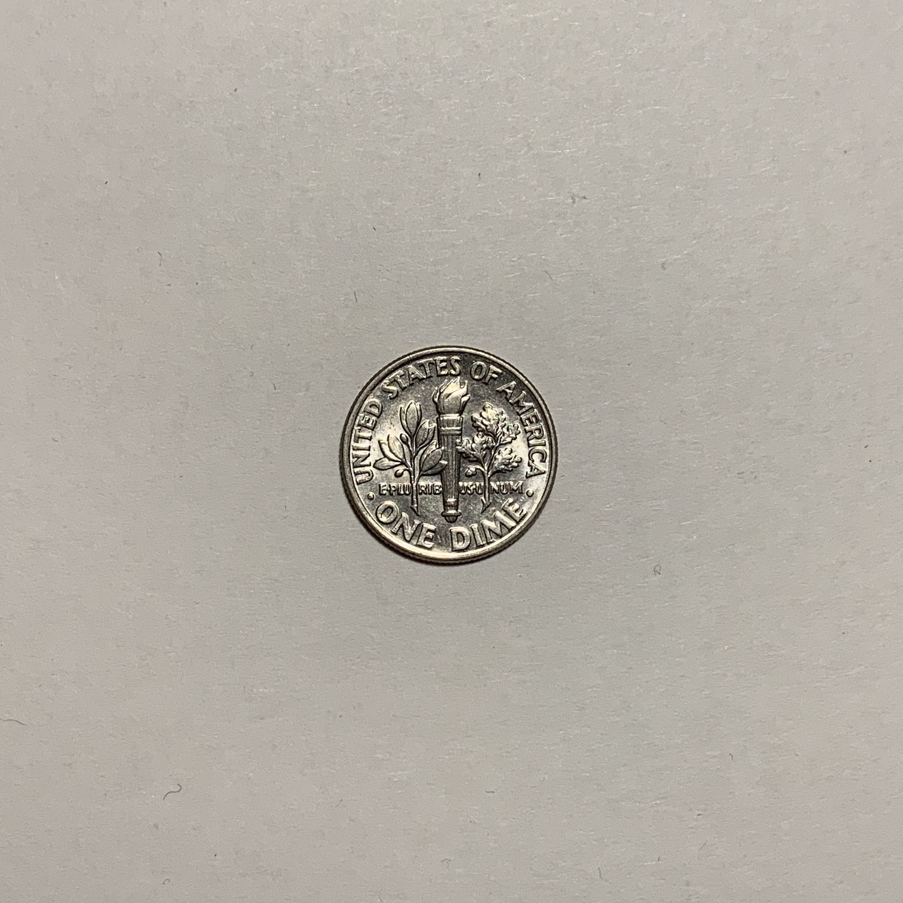 One Dime (D)  coin collectible - Main Image 2