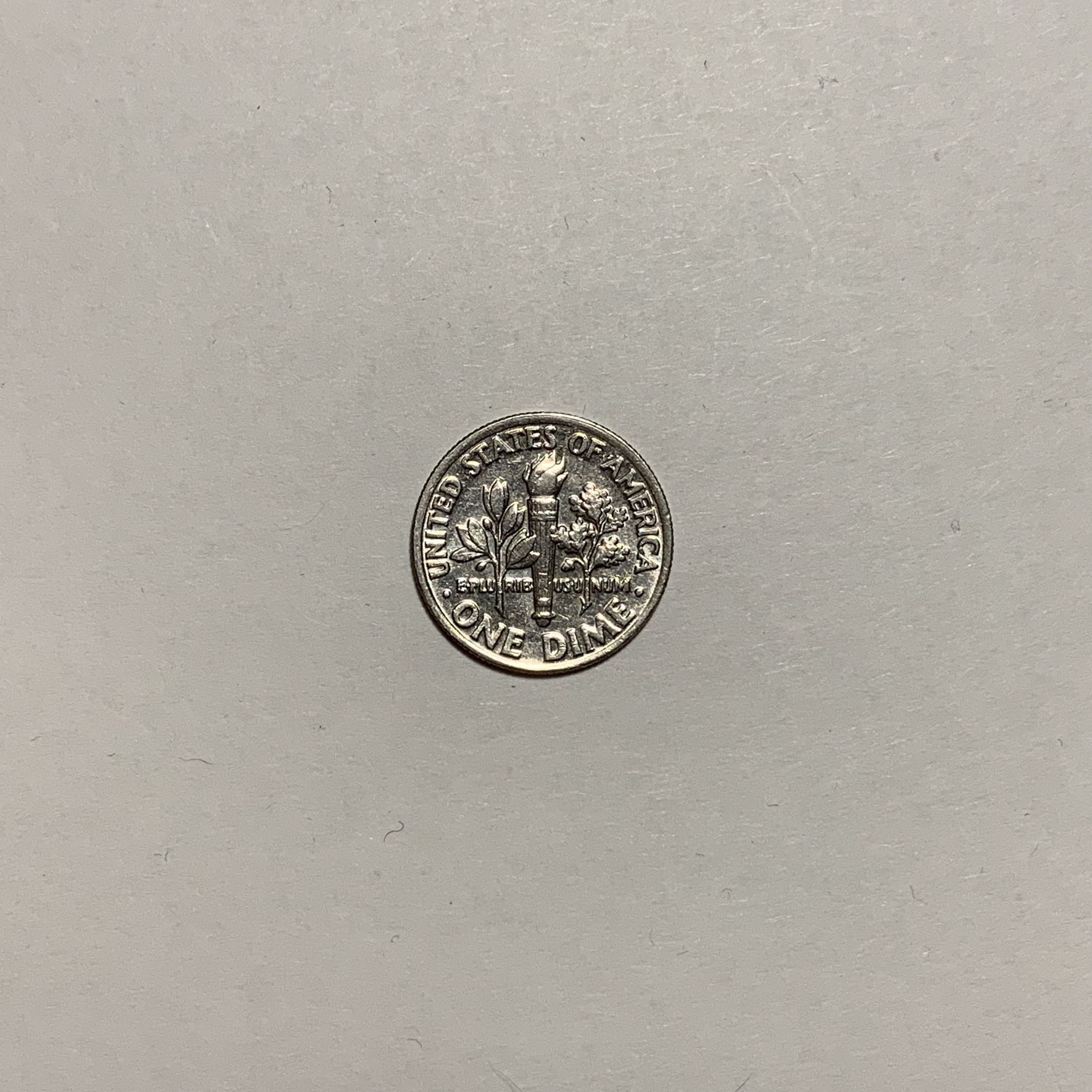 One Dime (P)  coin collectible - Main Image 2