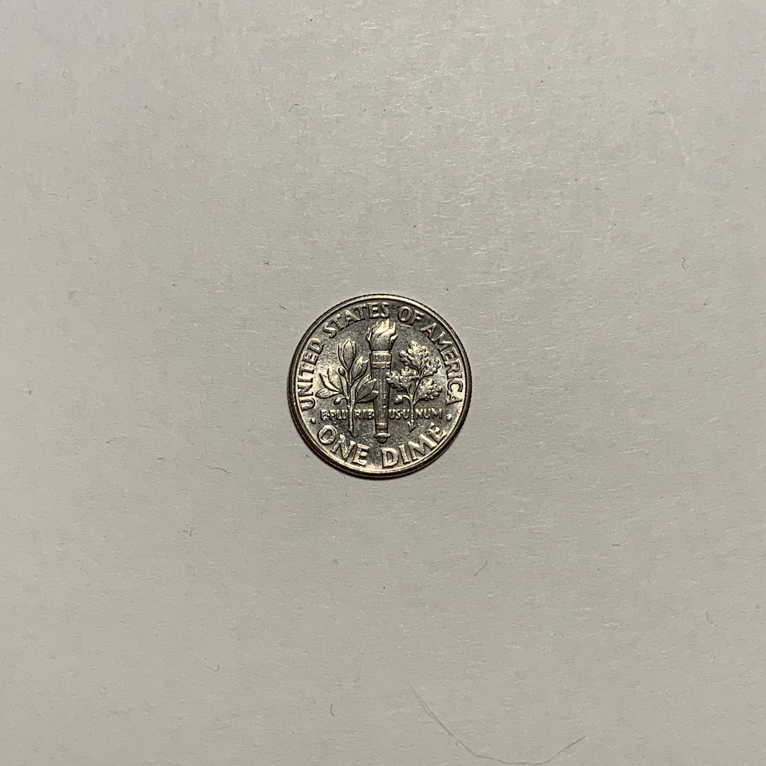 One Dime (P)  coin collectible - Main Image 2