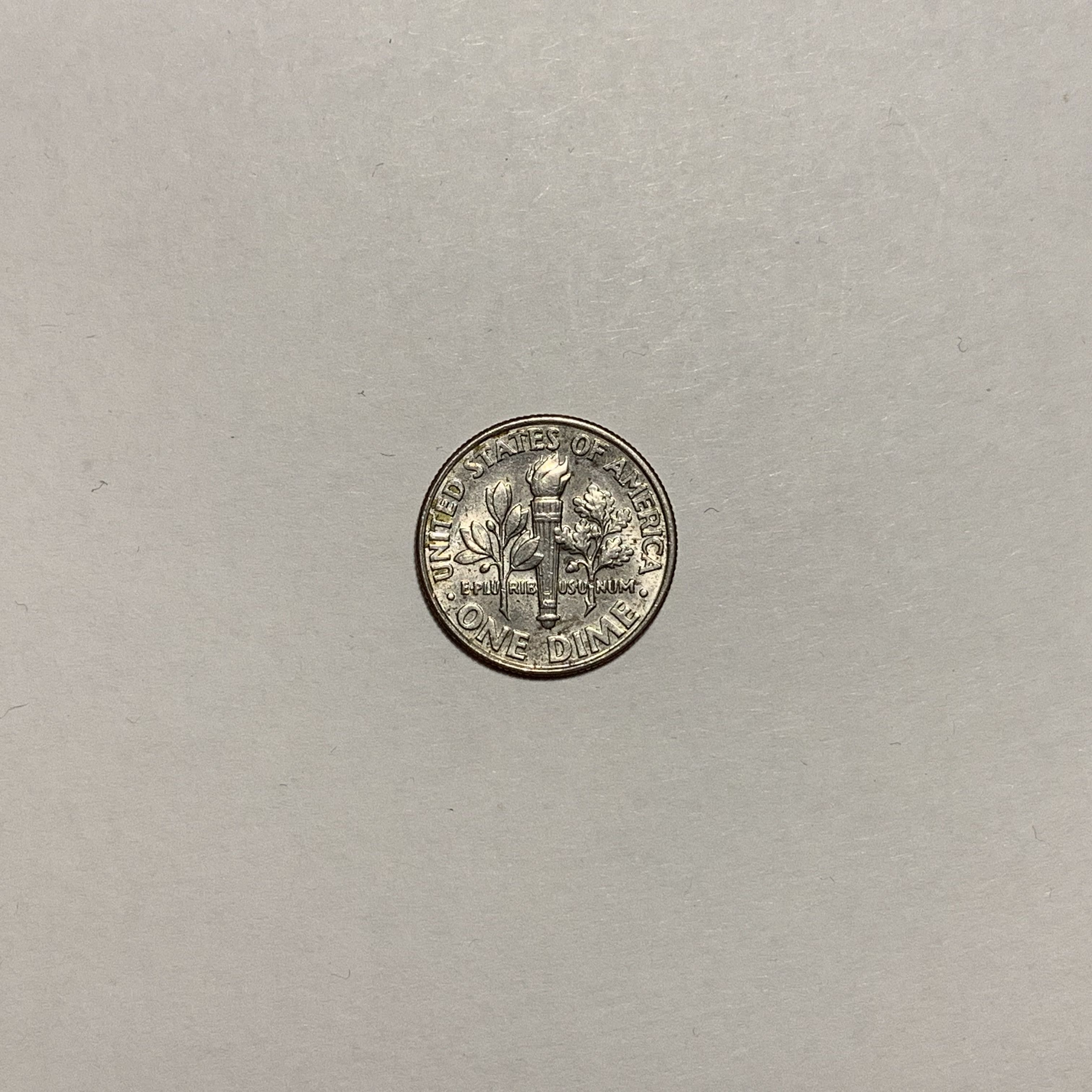 One Dime (D)  coin collectible - Main Image 2