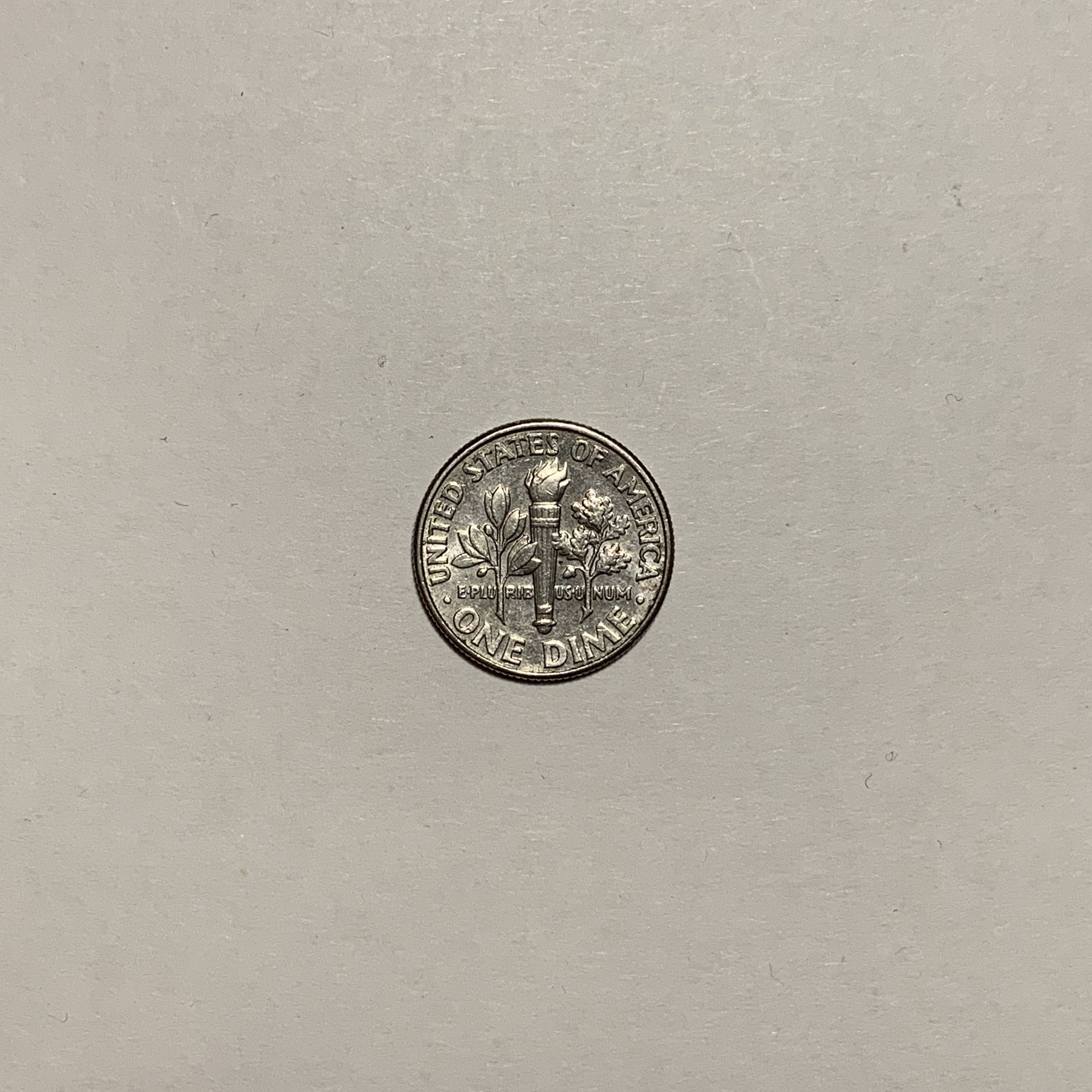 One Dime (D)  coin collectible - Main Image 2