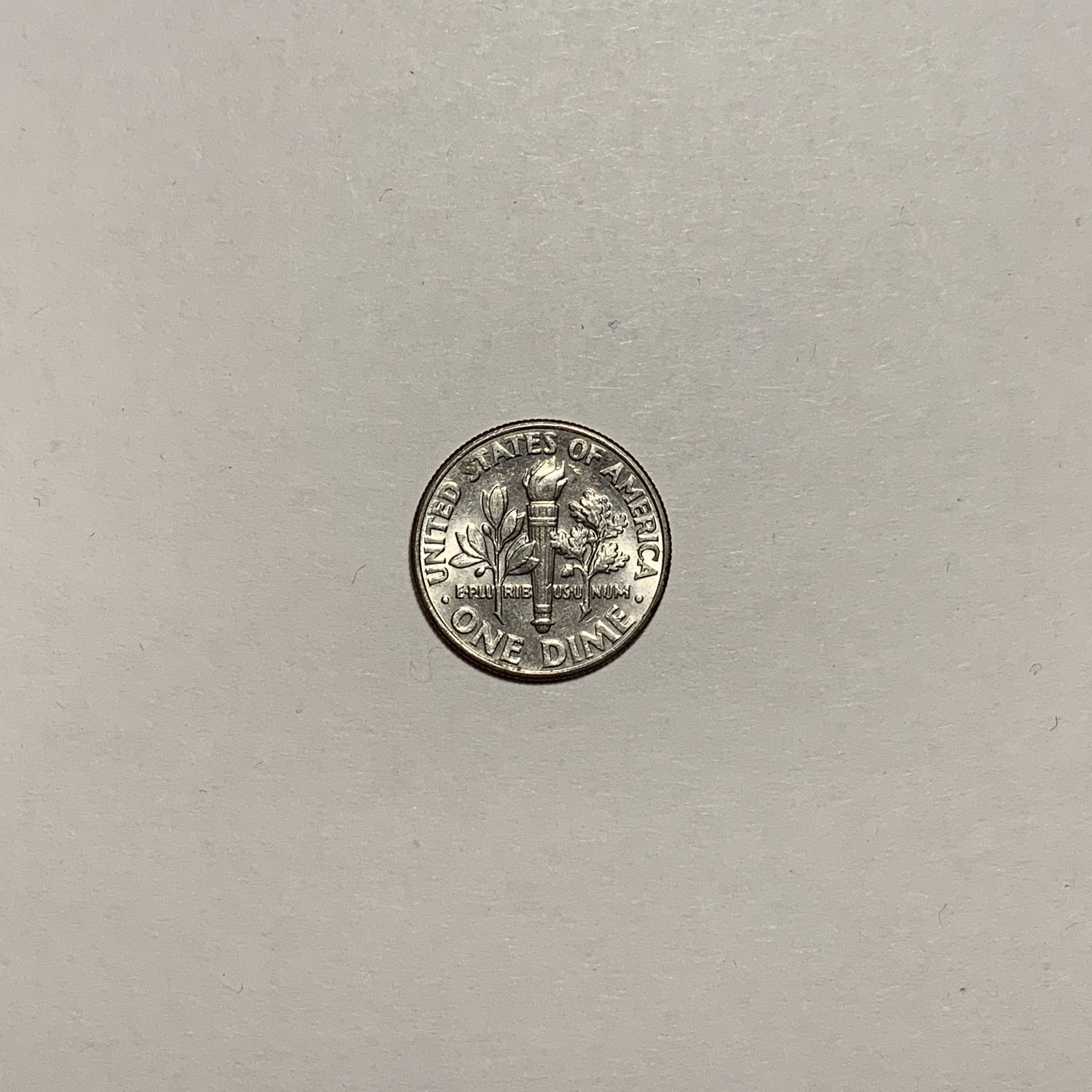 One Dime (D)  coin collectible - Main Image 2