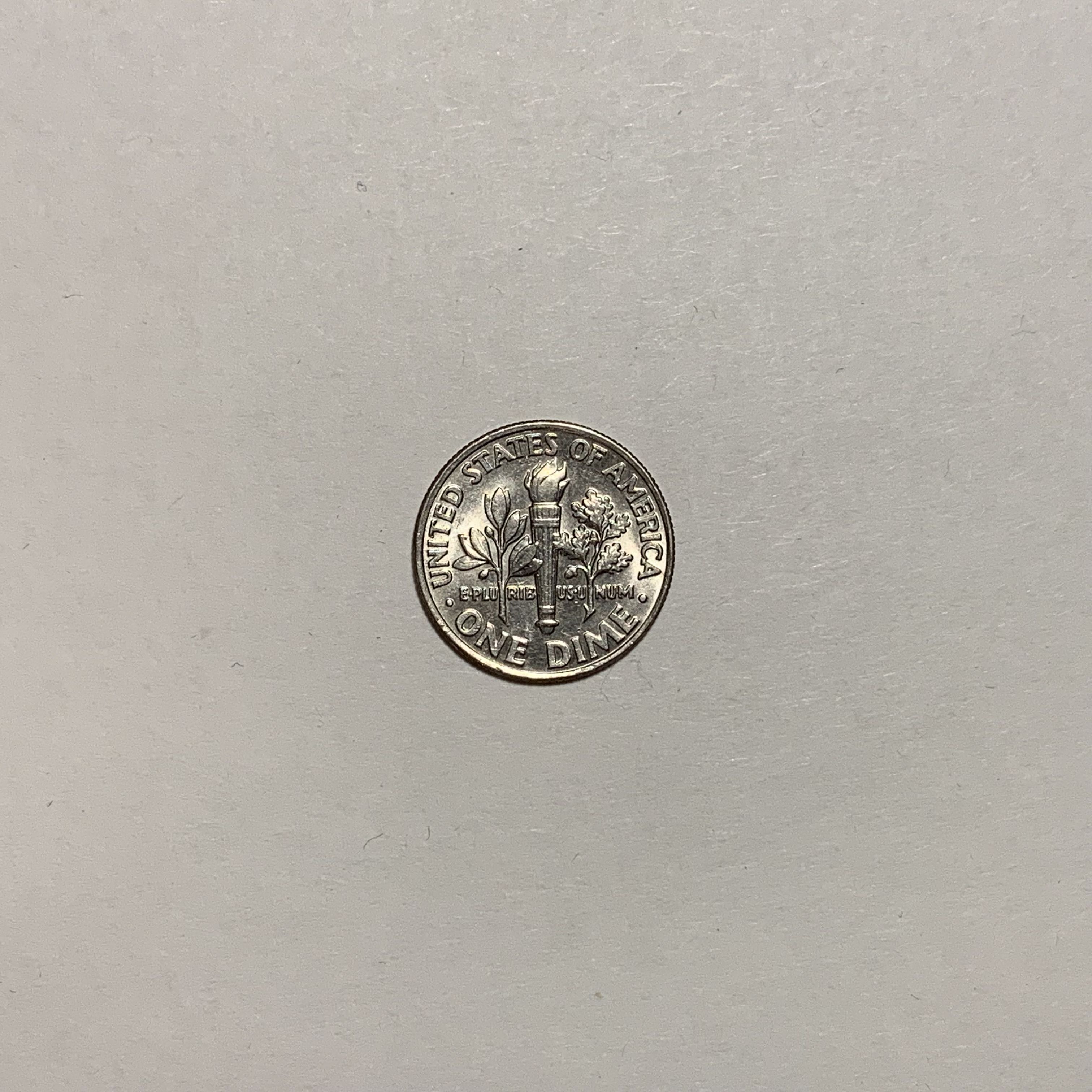 One Dime (P)  coin collectible - Main Image 2