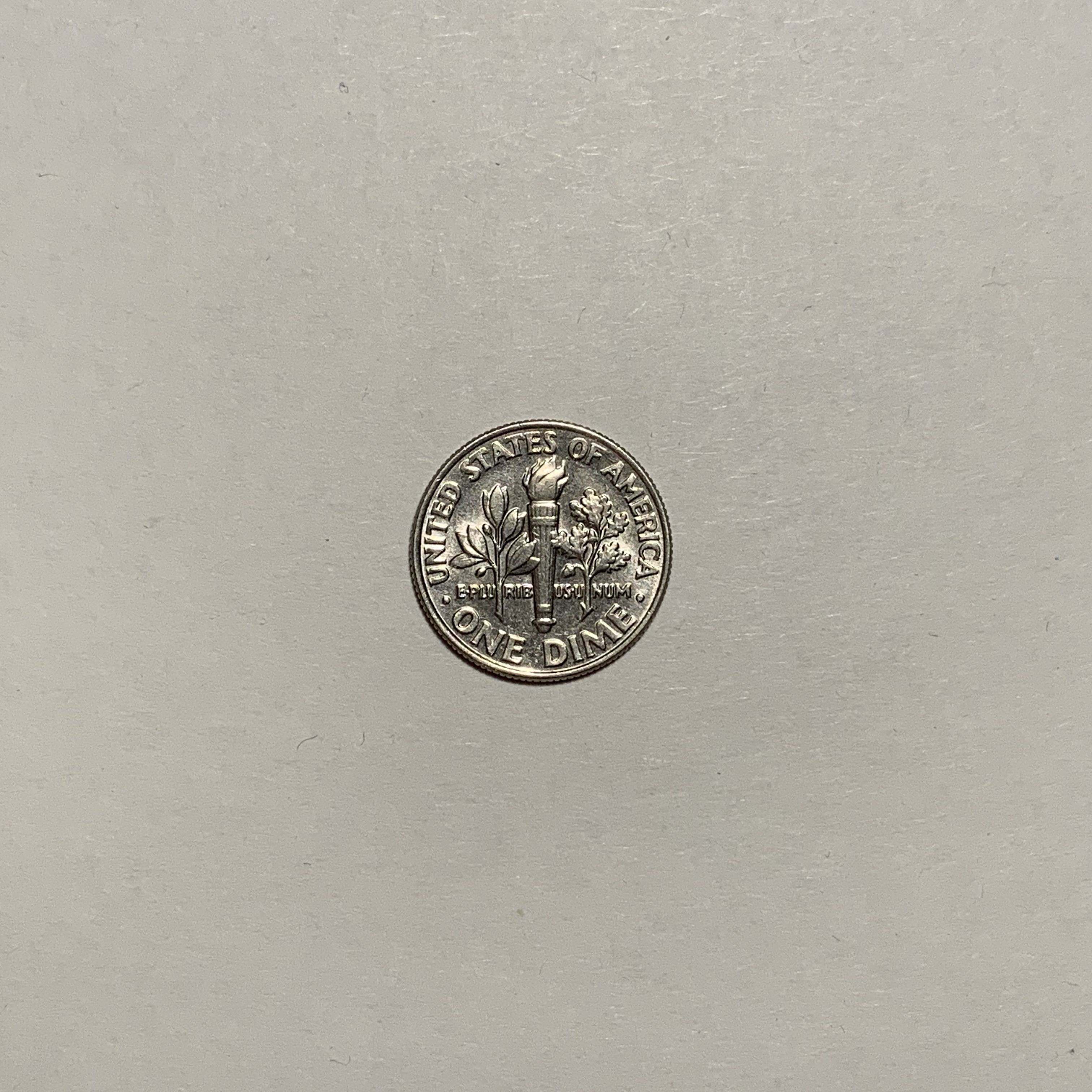One Dime (D)  coin collectible - Main Image 2