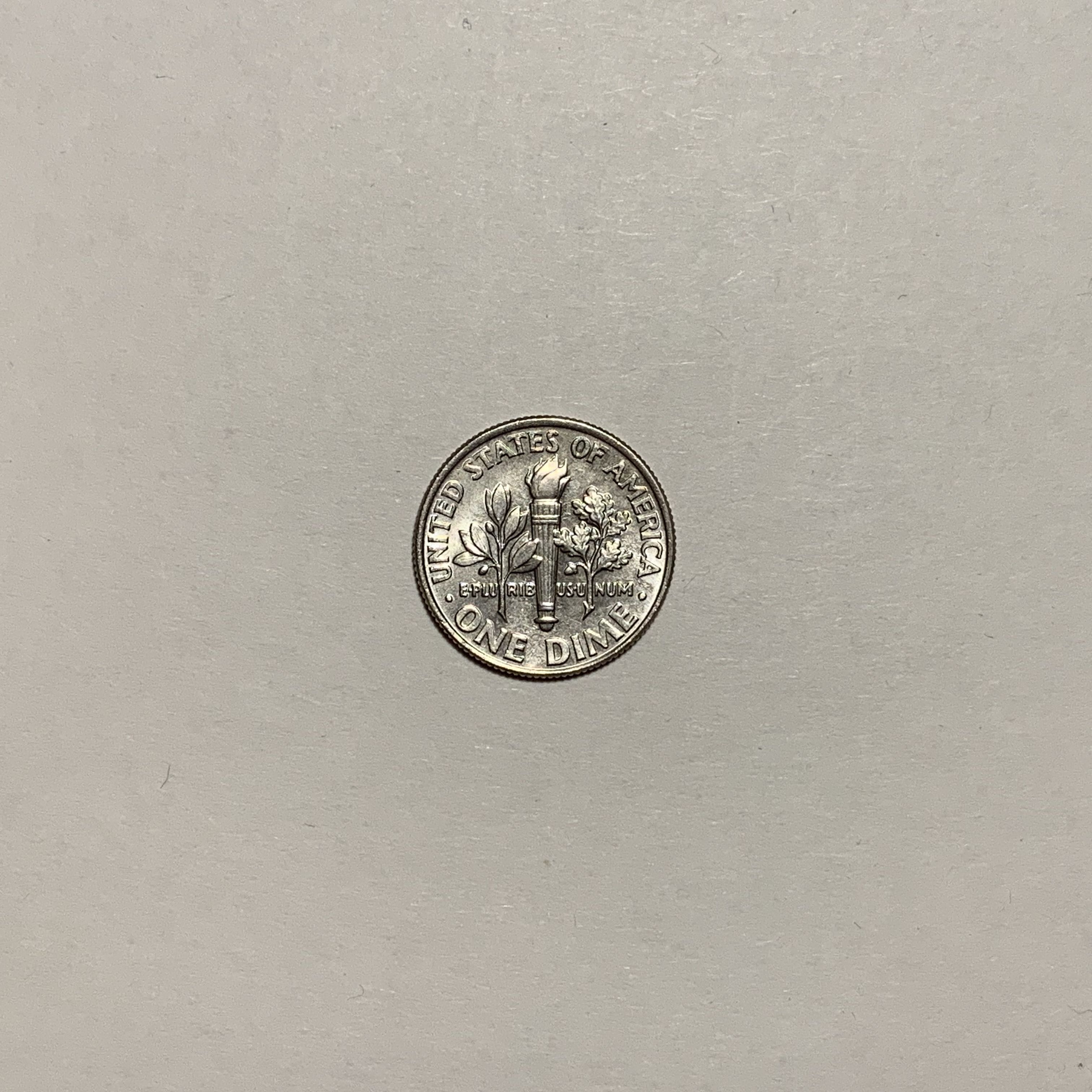 One Dime (P)  coin collectible - Main Image 2