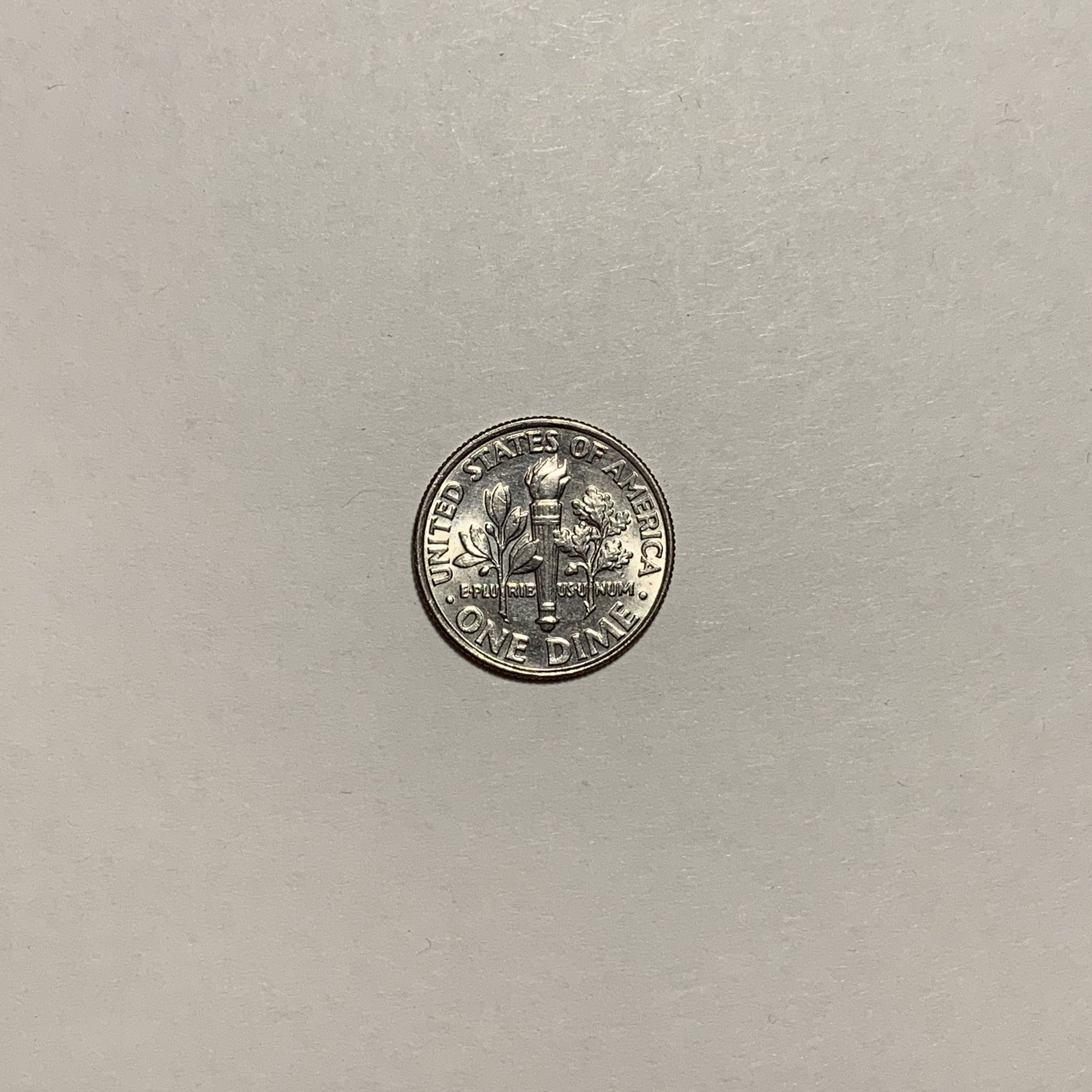 One Dime (P)  coin collectible - Main Image 2