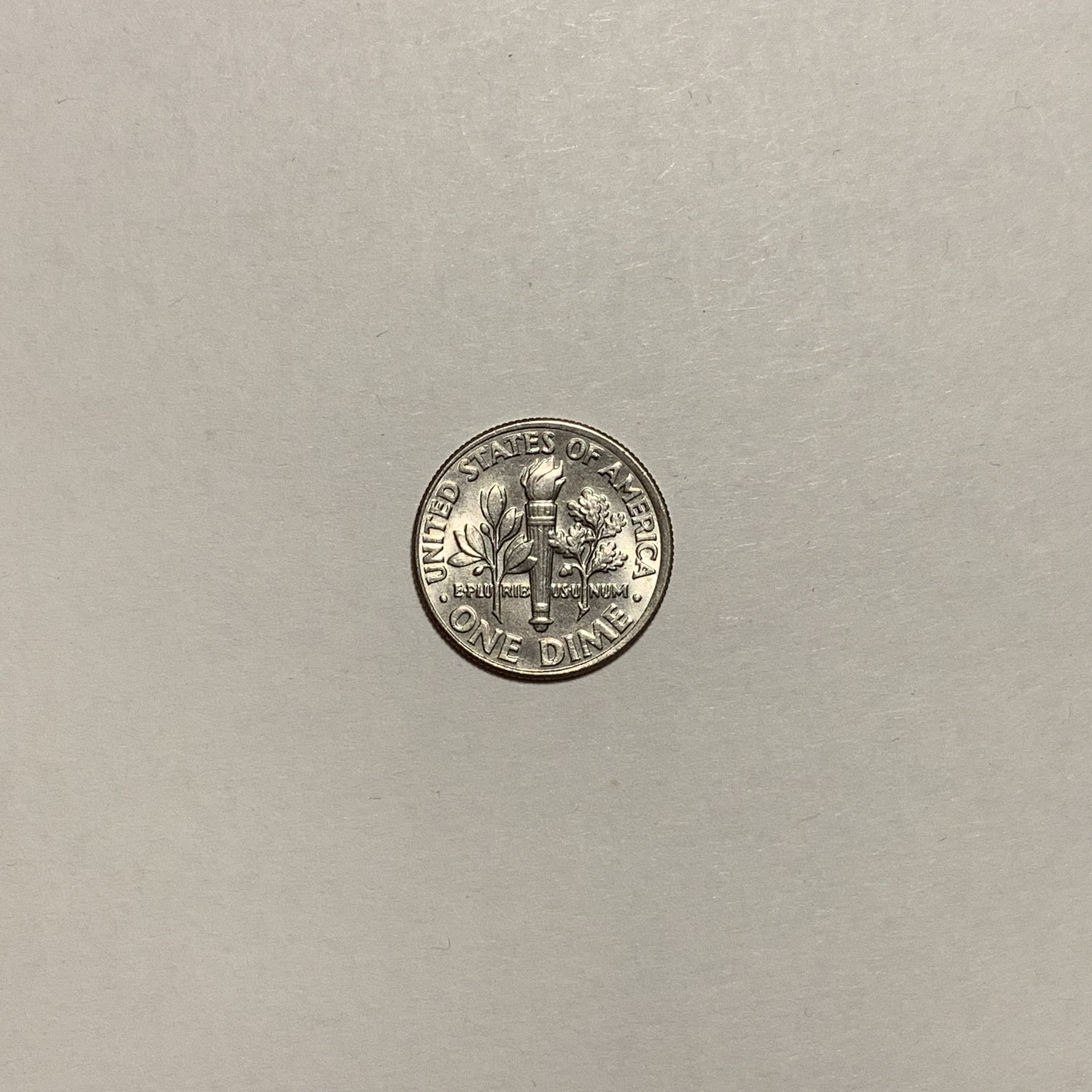 One Dime (D)  coin collectible - Main Image 2